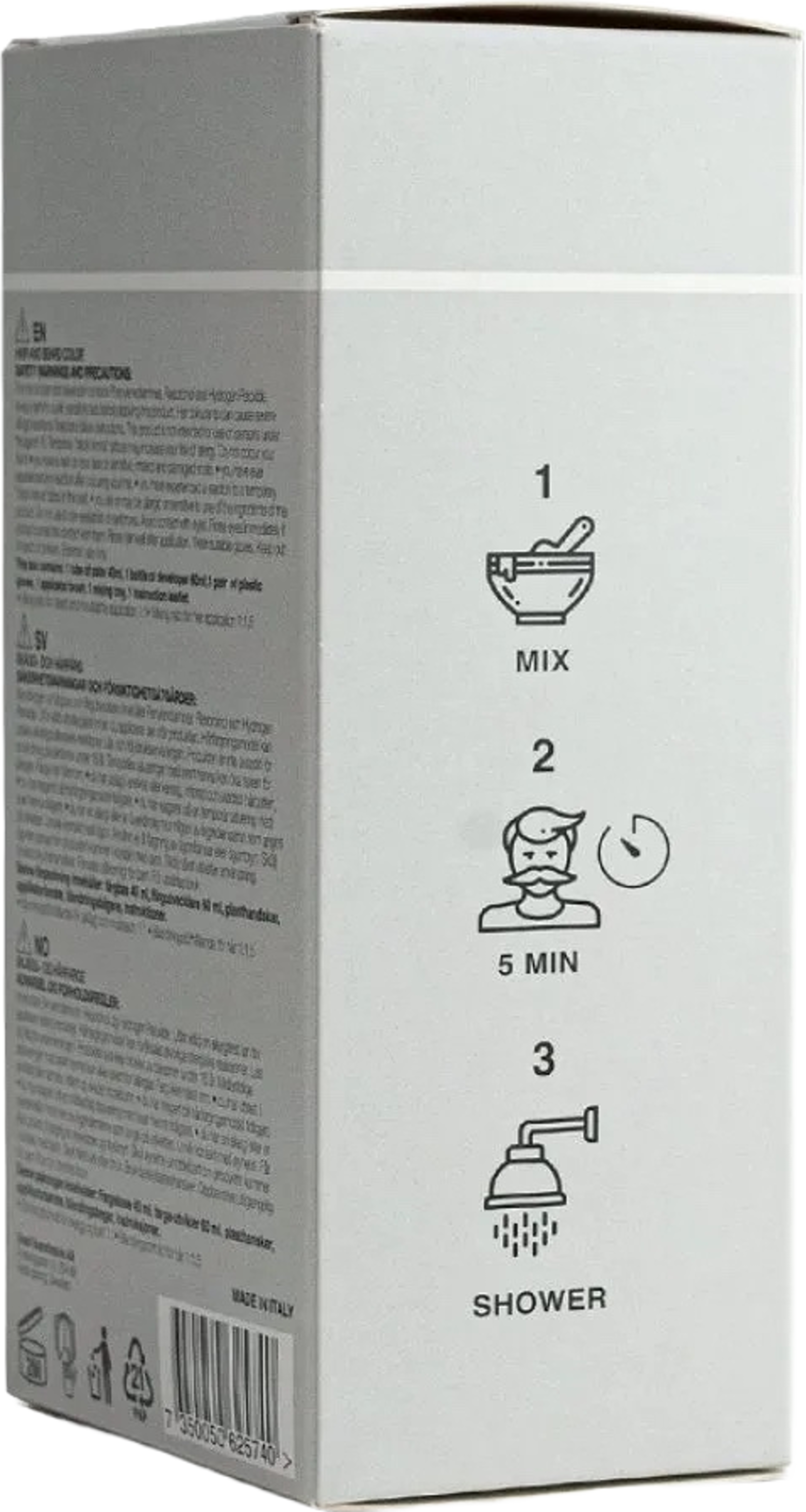 Skäggfärg och hårfärg, från Active Men, i färgen Black. Klicka för att öppna bilden i stort format