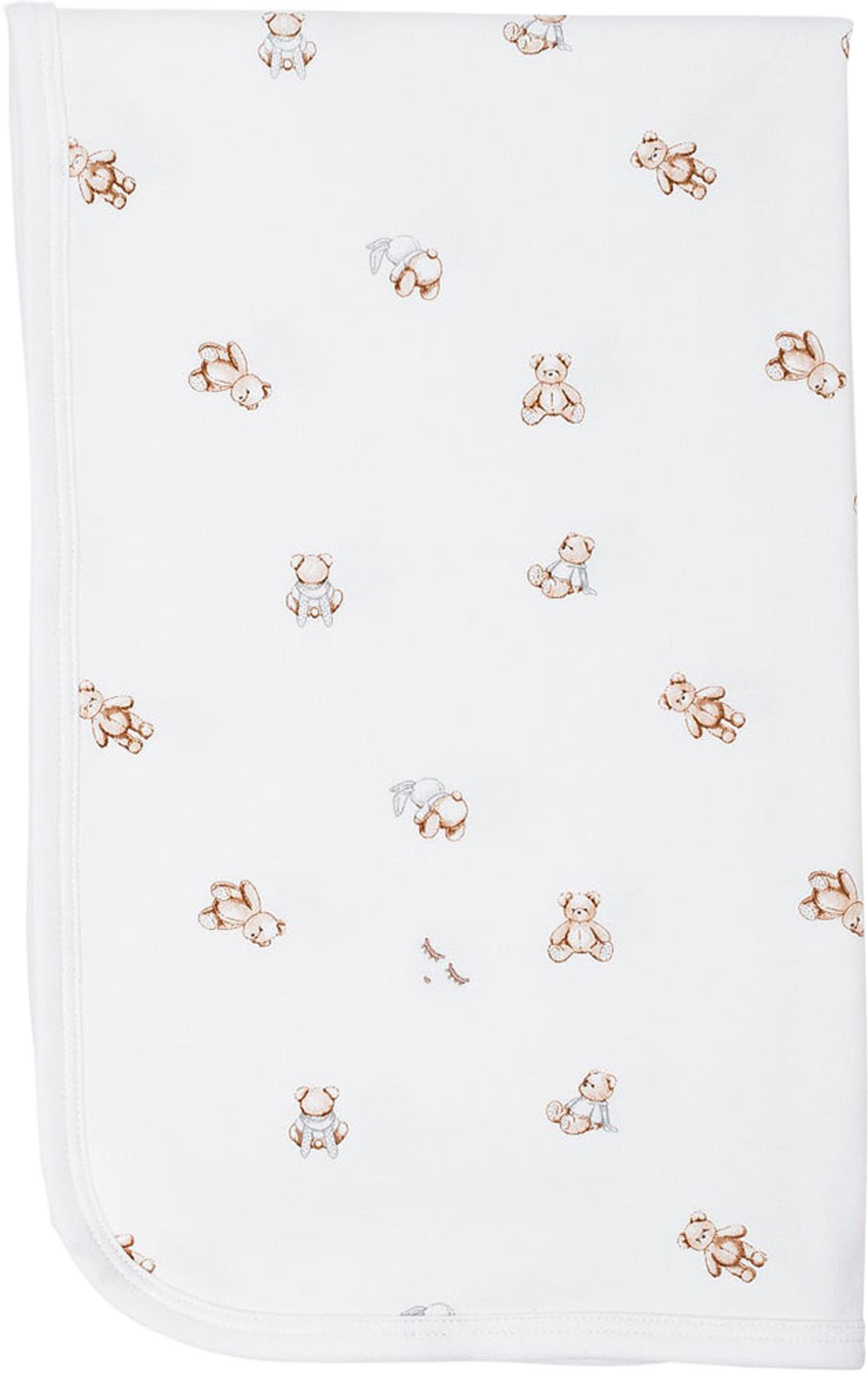 Teddy Blanket, från Livly, i färgen White.