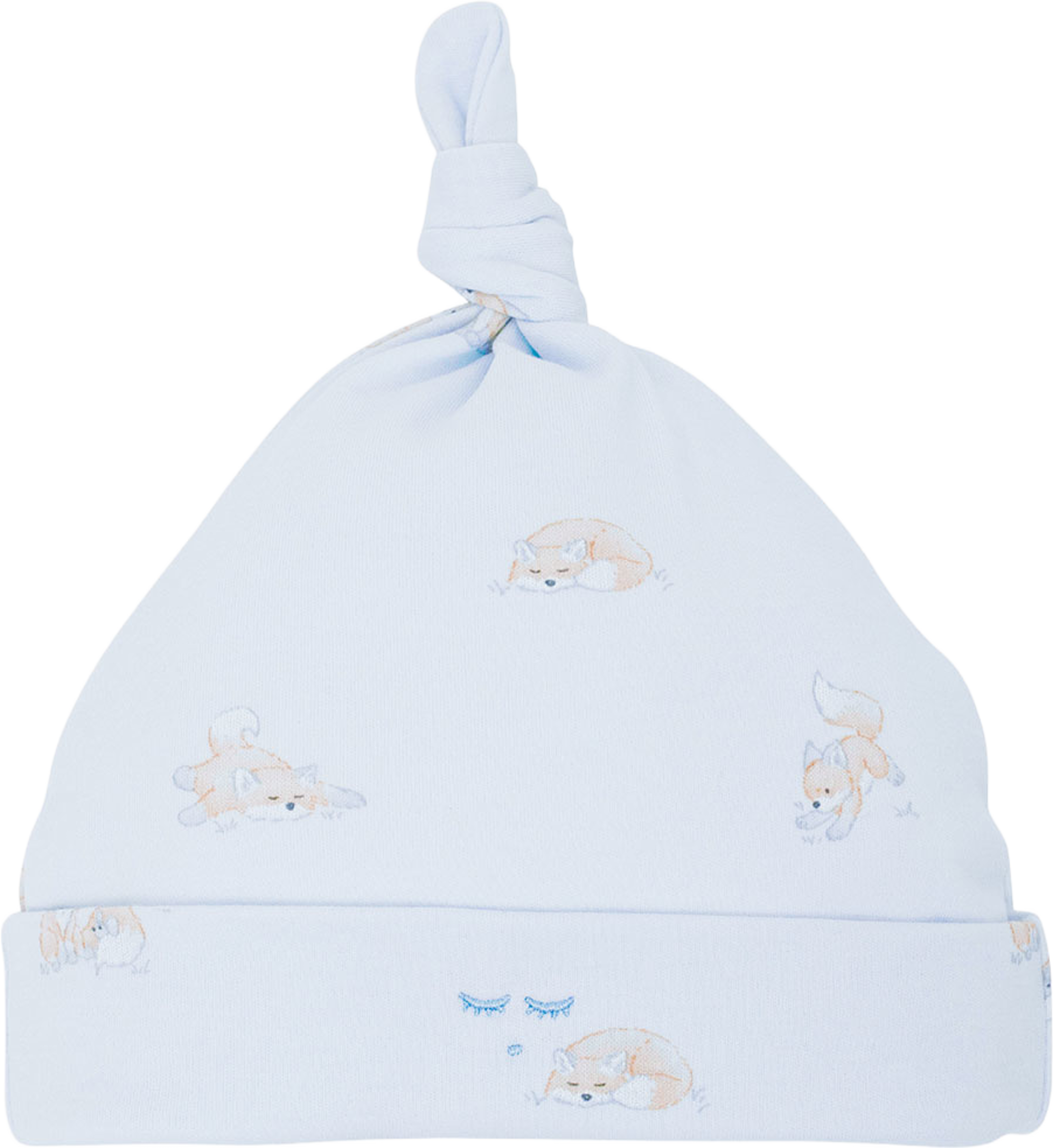 Foxes Tossie Hat, från Livly, i färgen Blue. Klicka för att öppna bilden i stort format