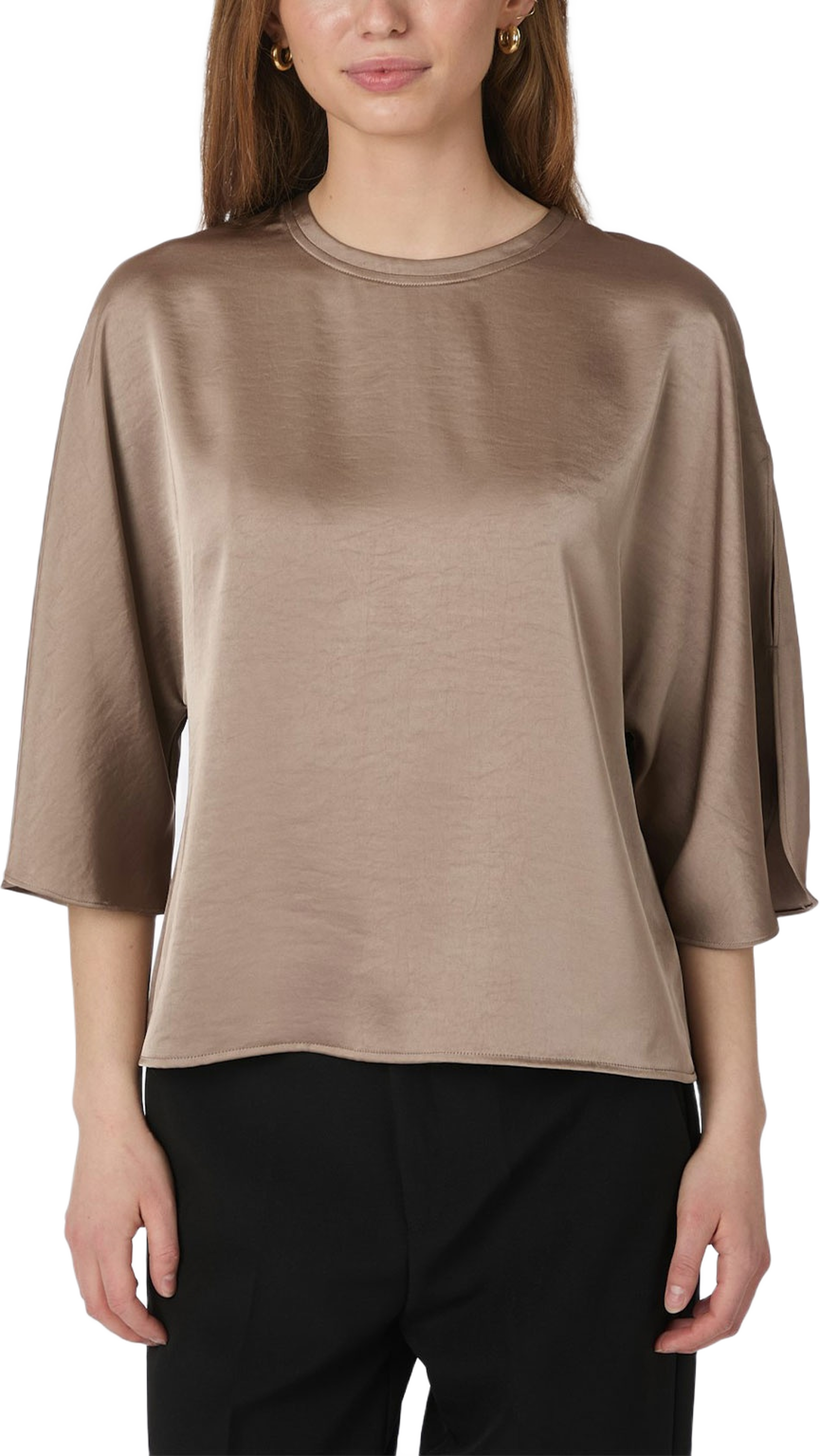 Liora Heavy Sateen Blouse