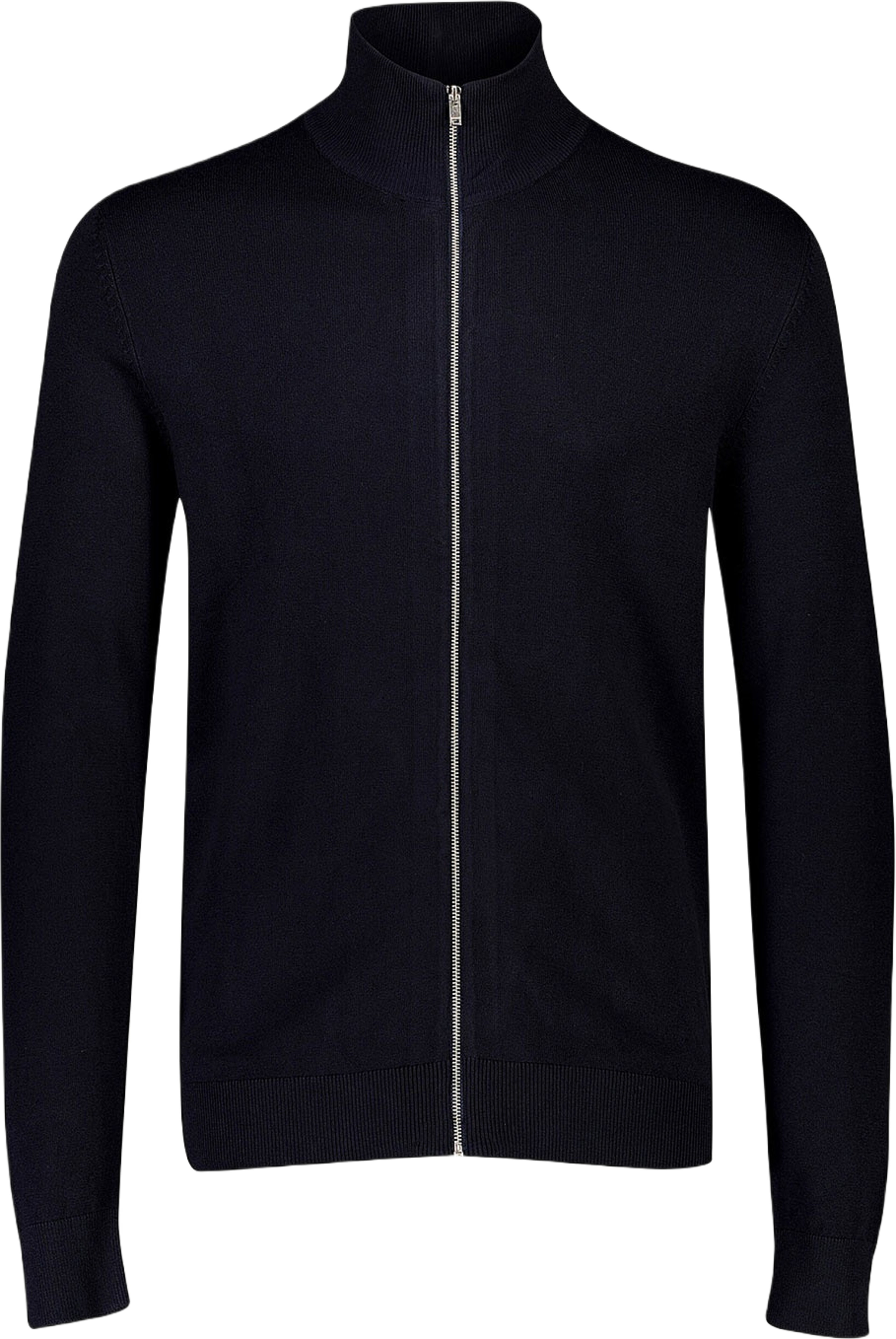 Ecovero L/S Zip Cardigan Knit