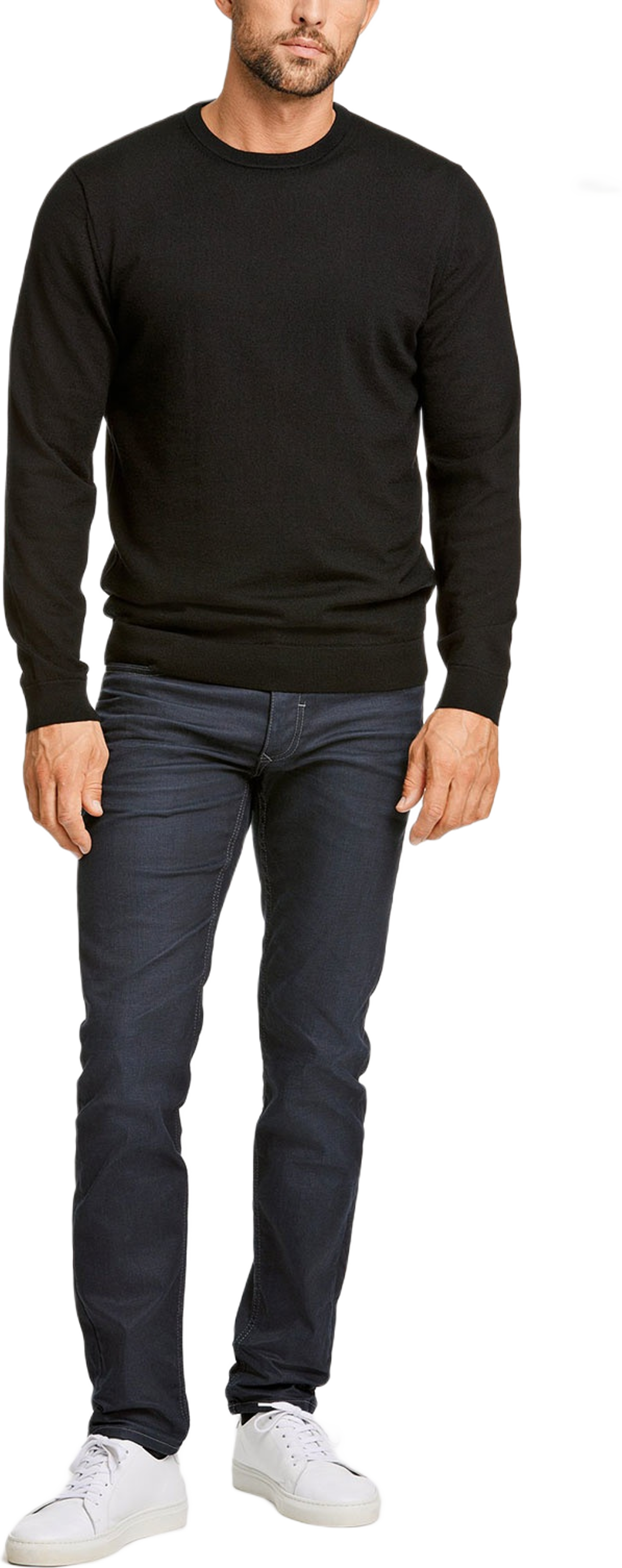 113 % Merino Crew Neck Knit
