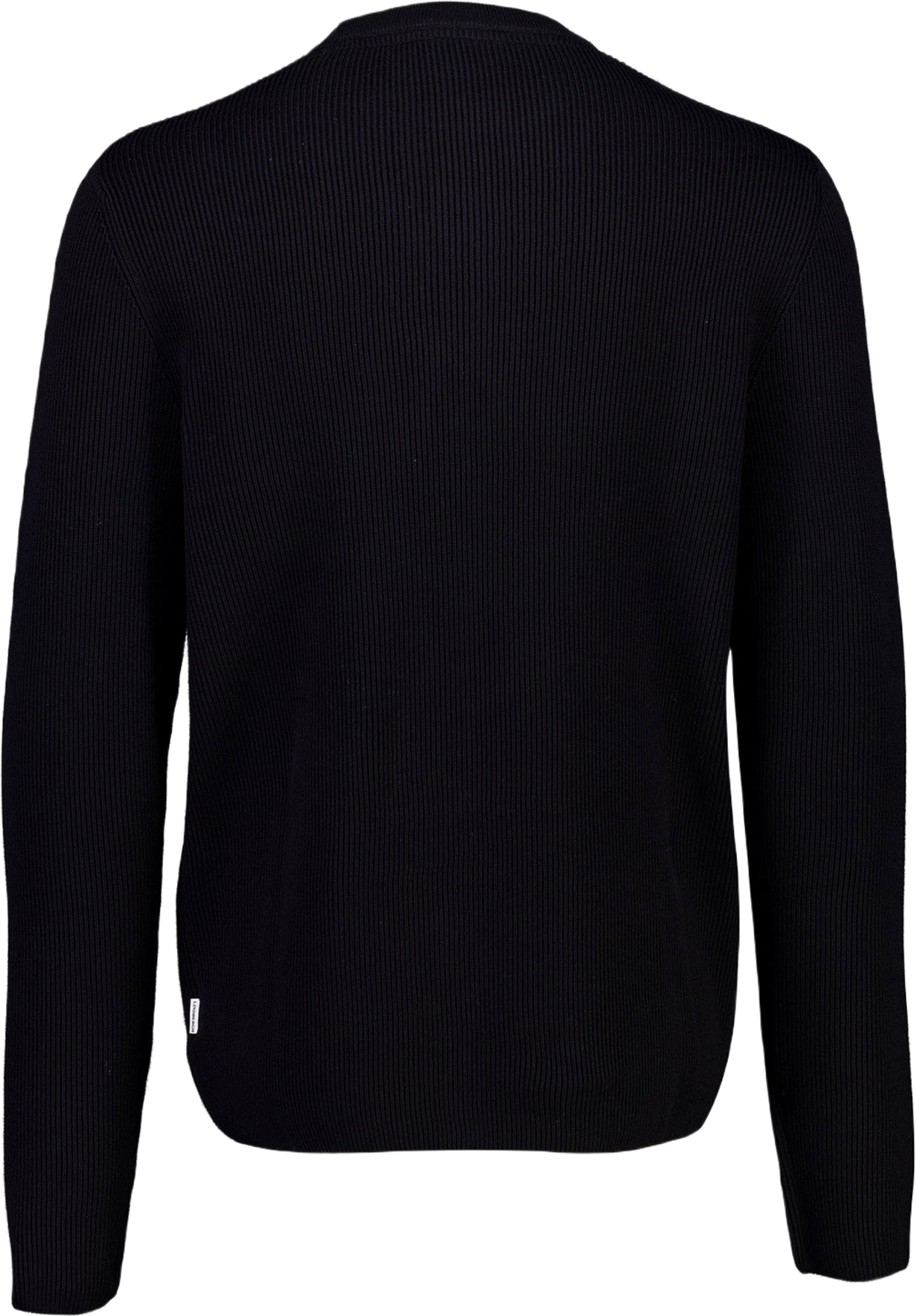 Rib Knitted O-Neck Knit
