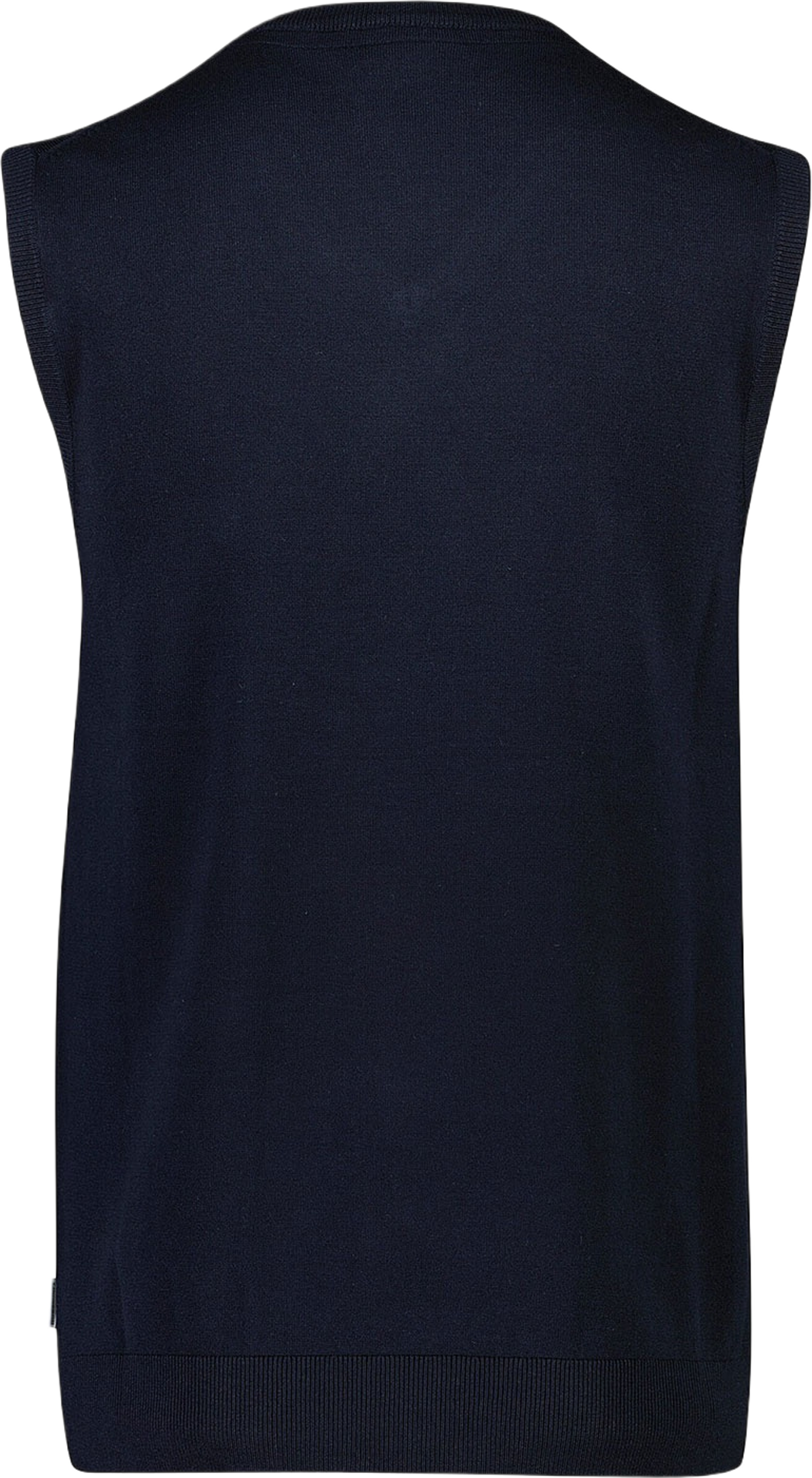 Knitted Slipover Knit, från Lindbergh, i färgen Navy.