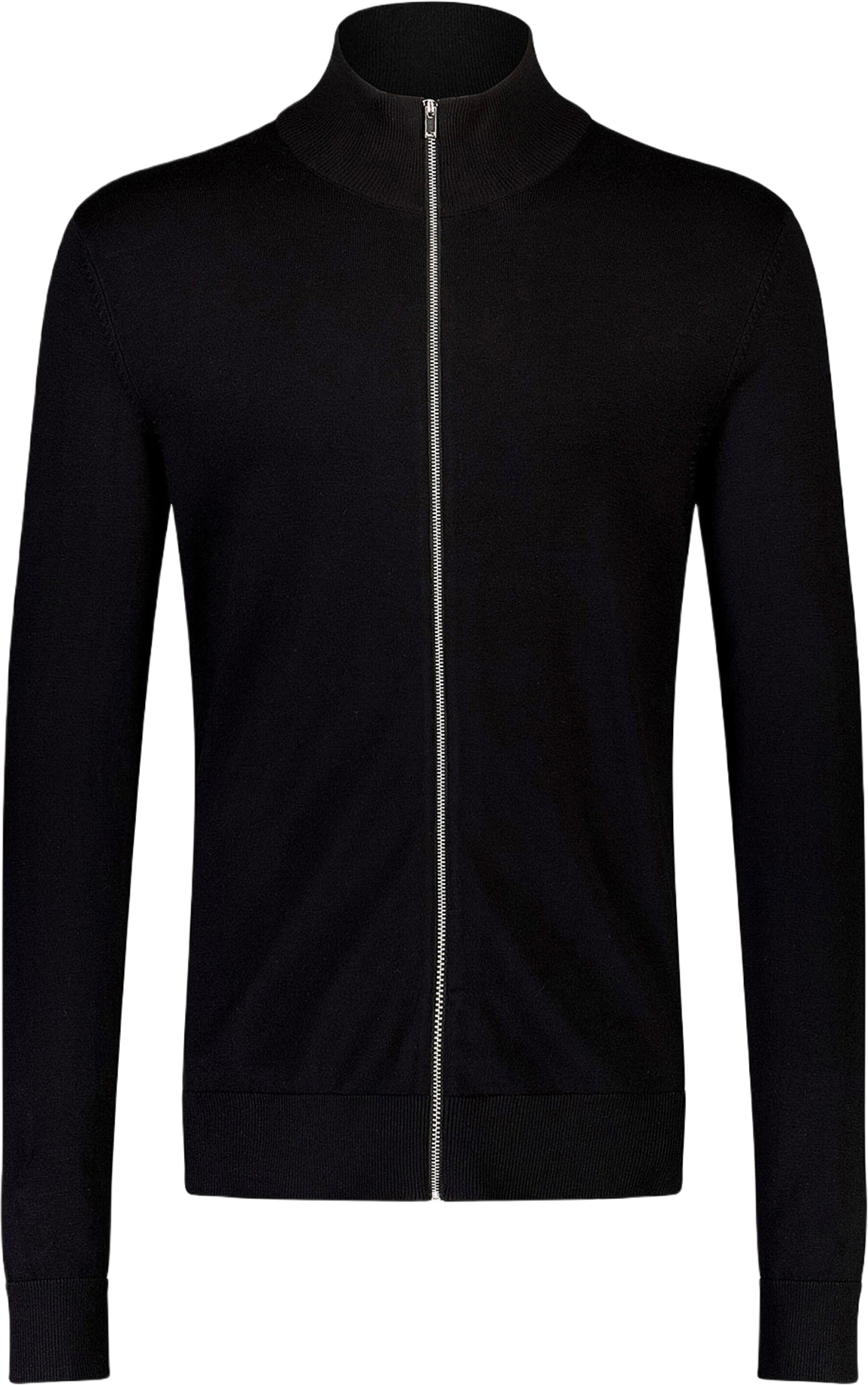 Ecovero L/S Zip Cardigan Knit