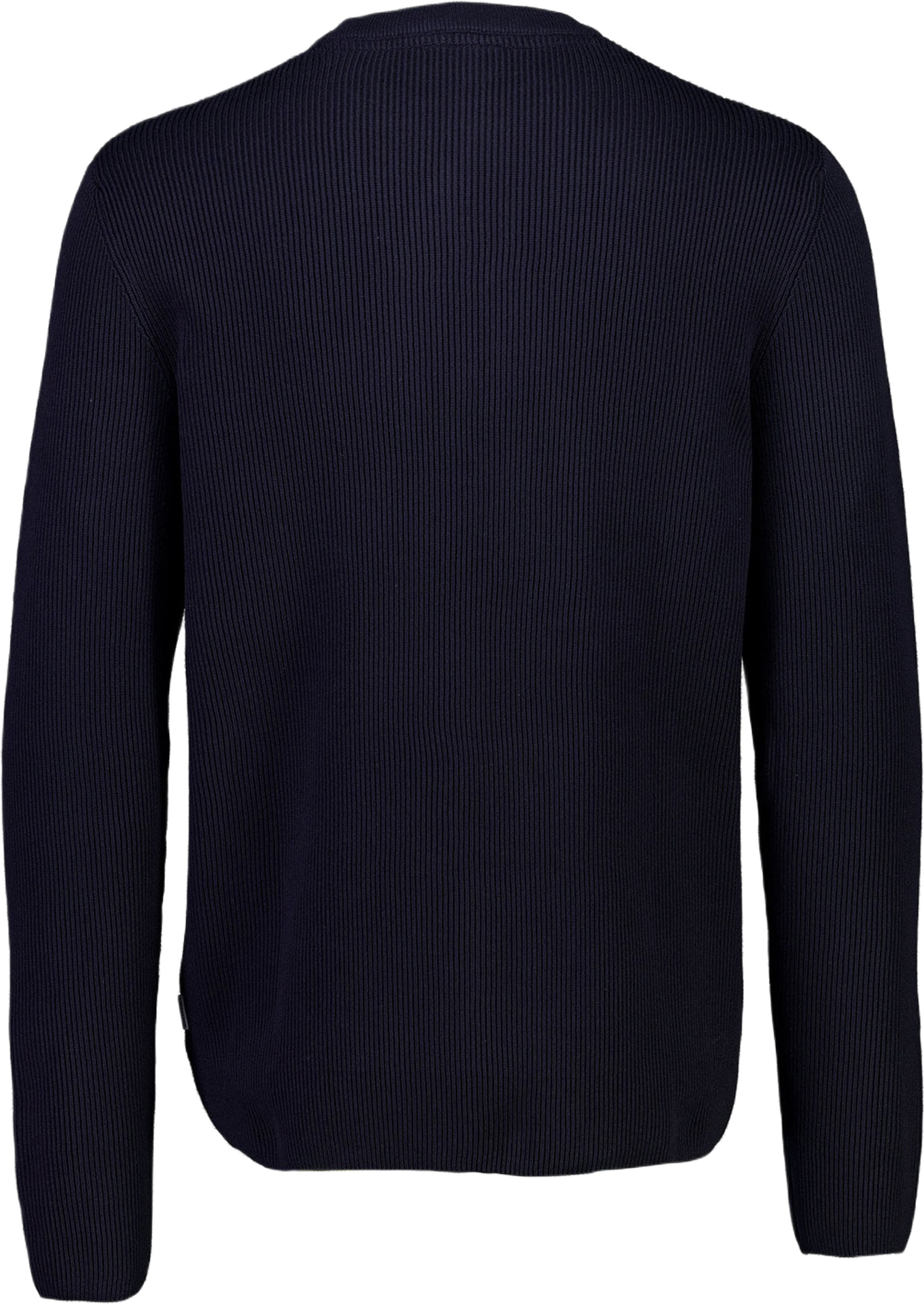 Rib Knitted O-Neck Knit