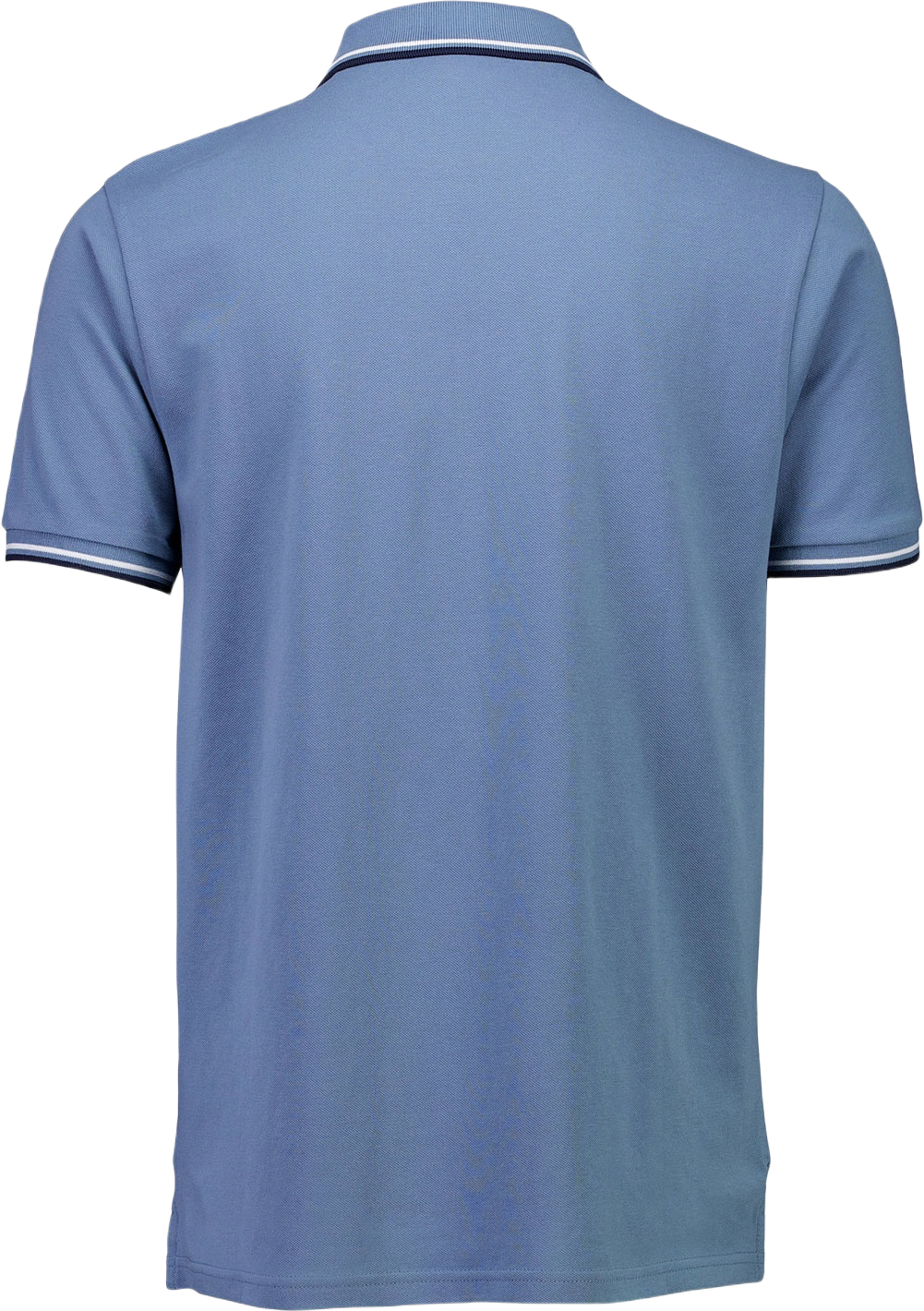Polo shirt w. zip neck