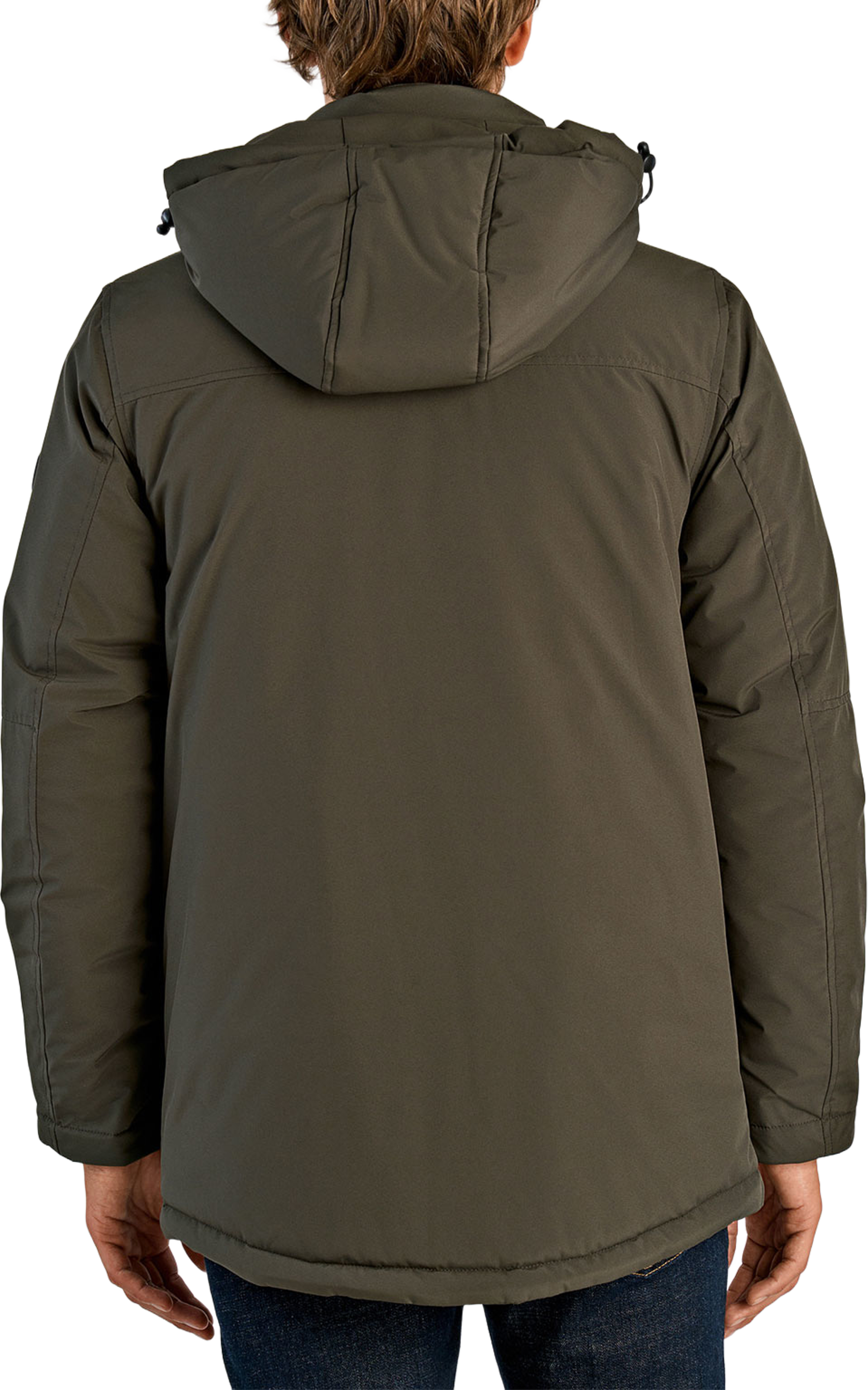 Functional Parka, från Lindbergh, i färgen Army. Klicka för att öppna bilden i stort format