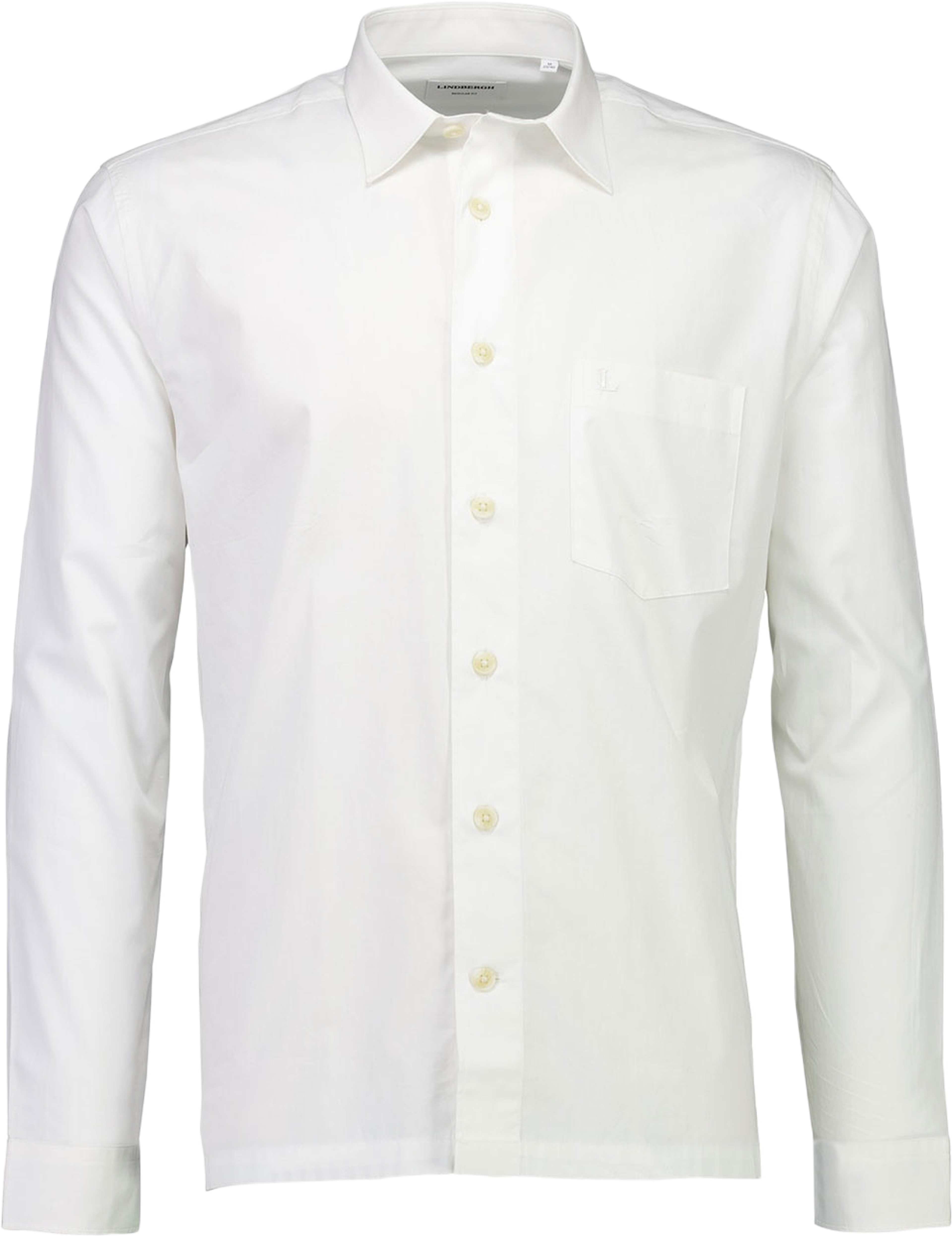 Straight Hemline Shirt L/S