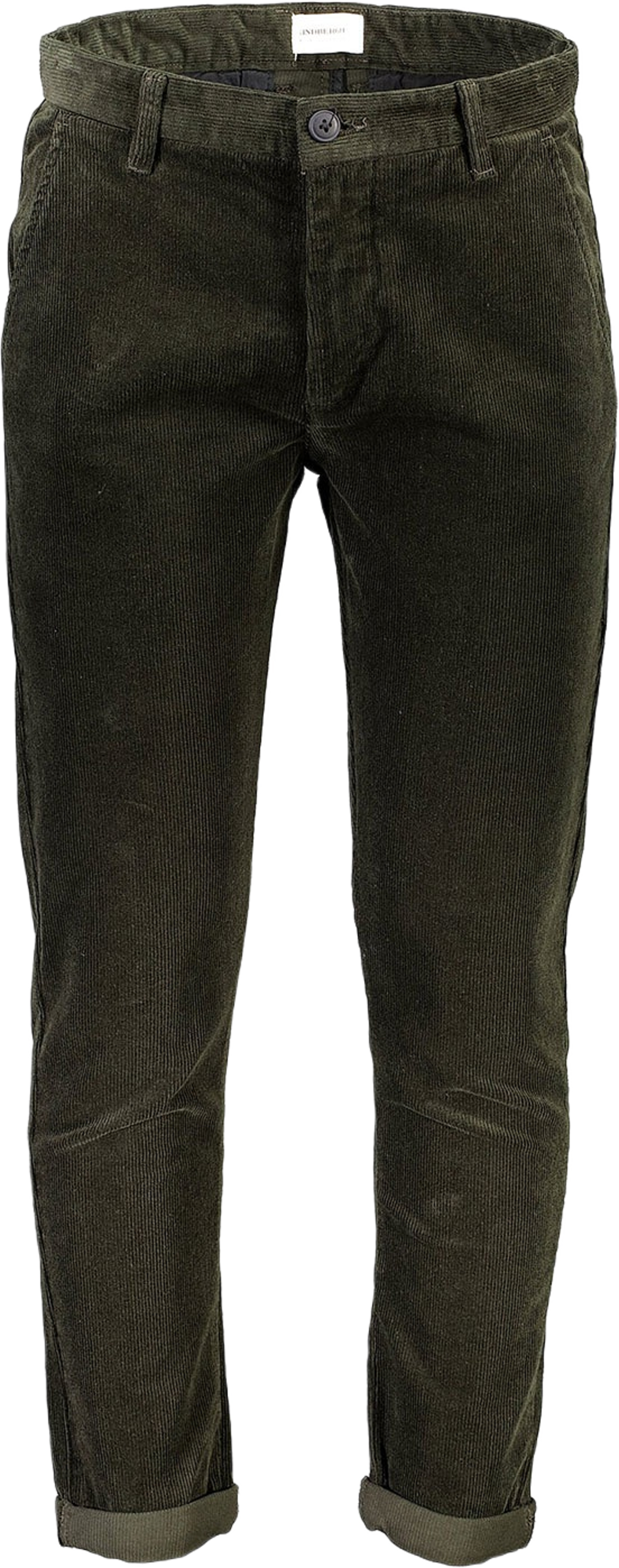 Cropped Corduroy Pants