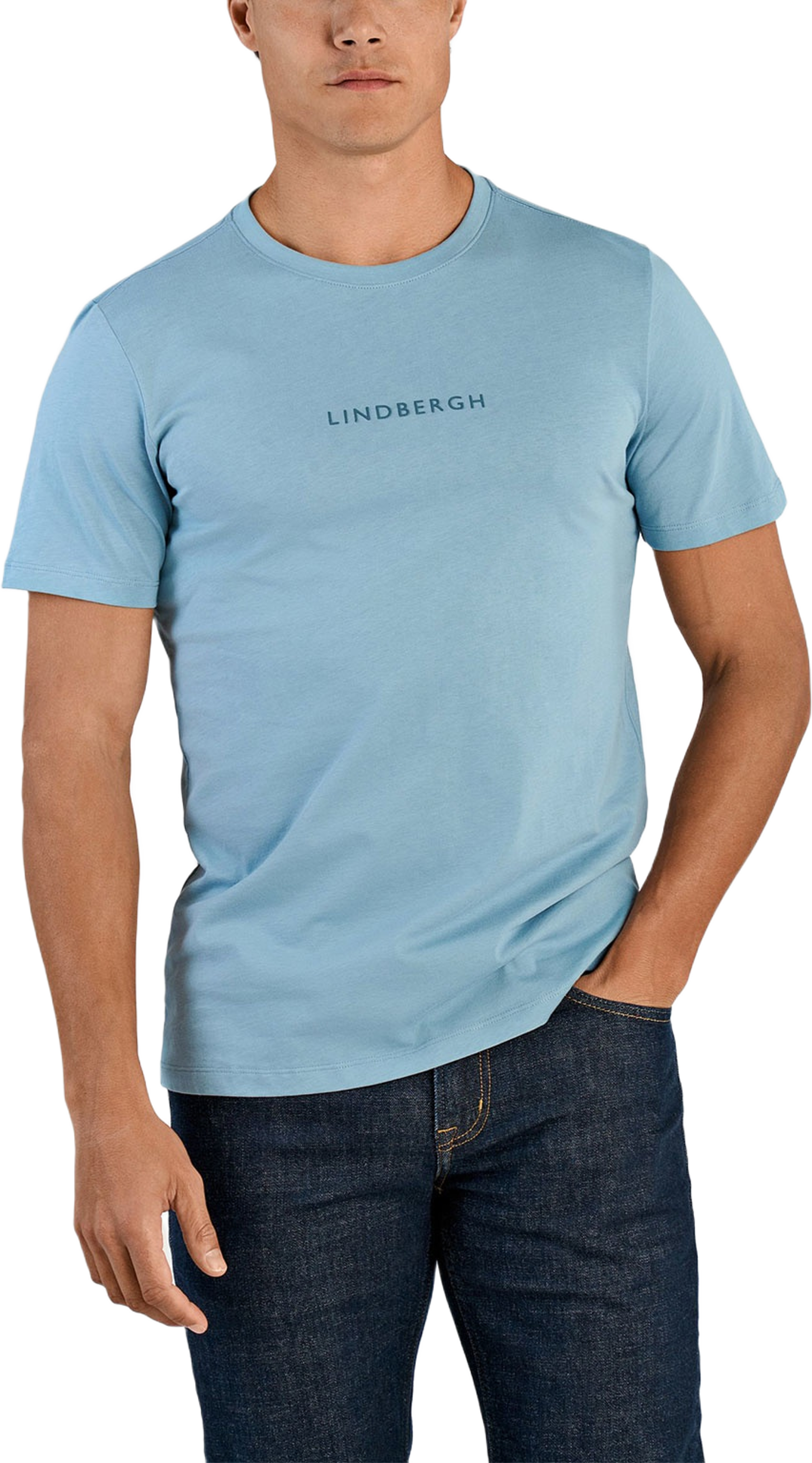 Lindbergh print tee S/S