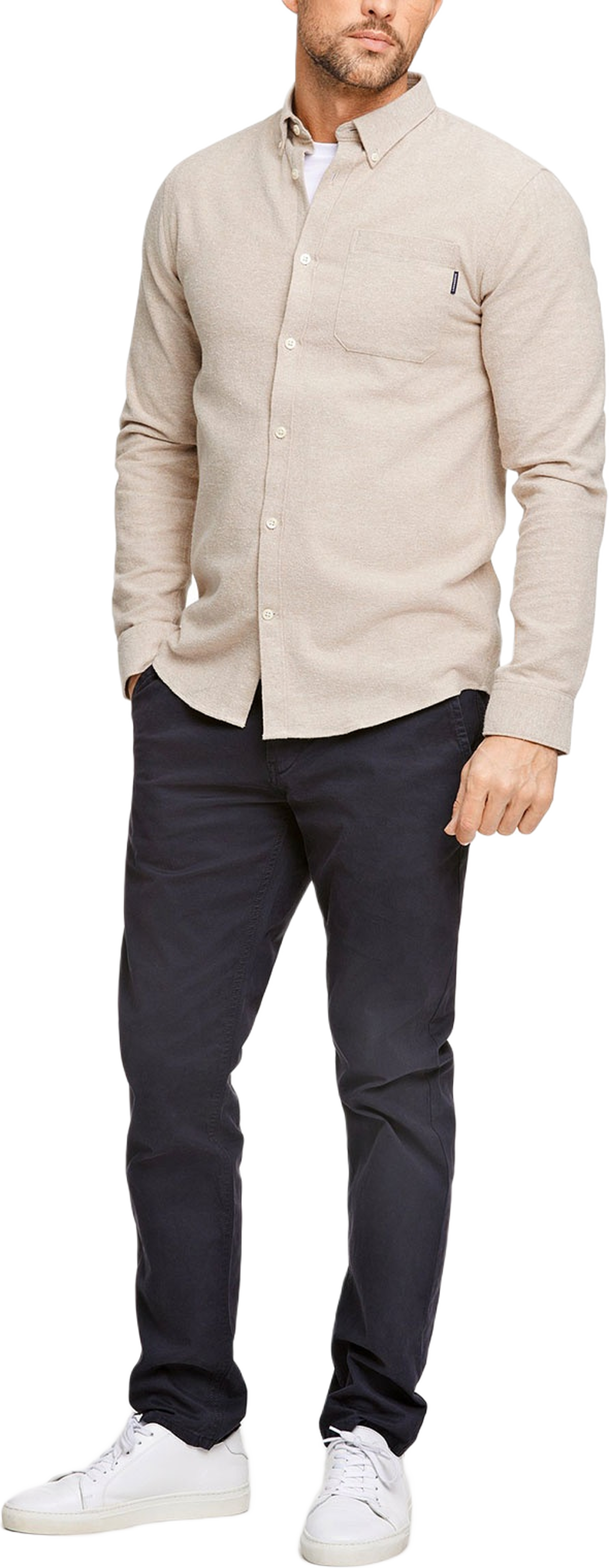 Brushed Twill Shirt L/S