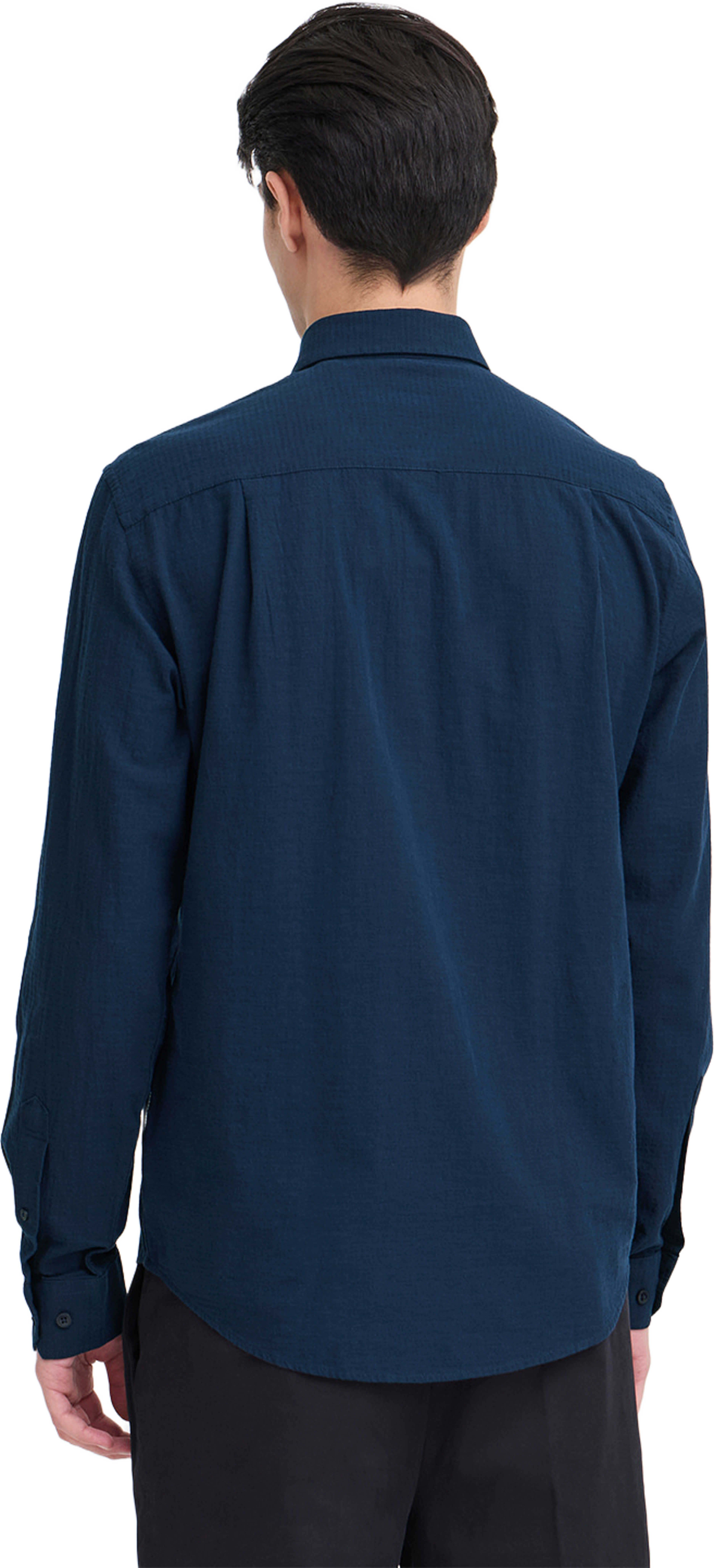 Aaberg Structured  Shirt, från Casual Friday, i färgen Navy Blazer. Klicka för att öppna bilden i stort format