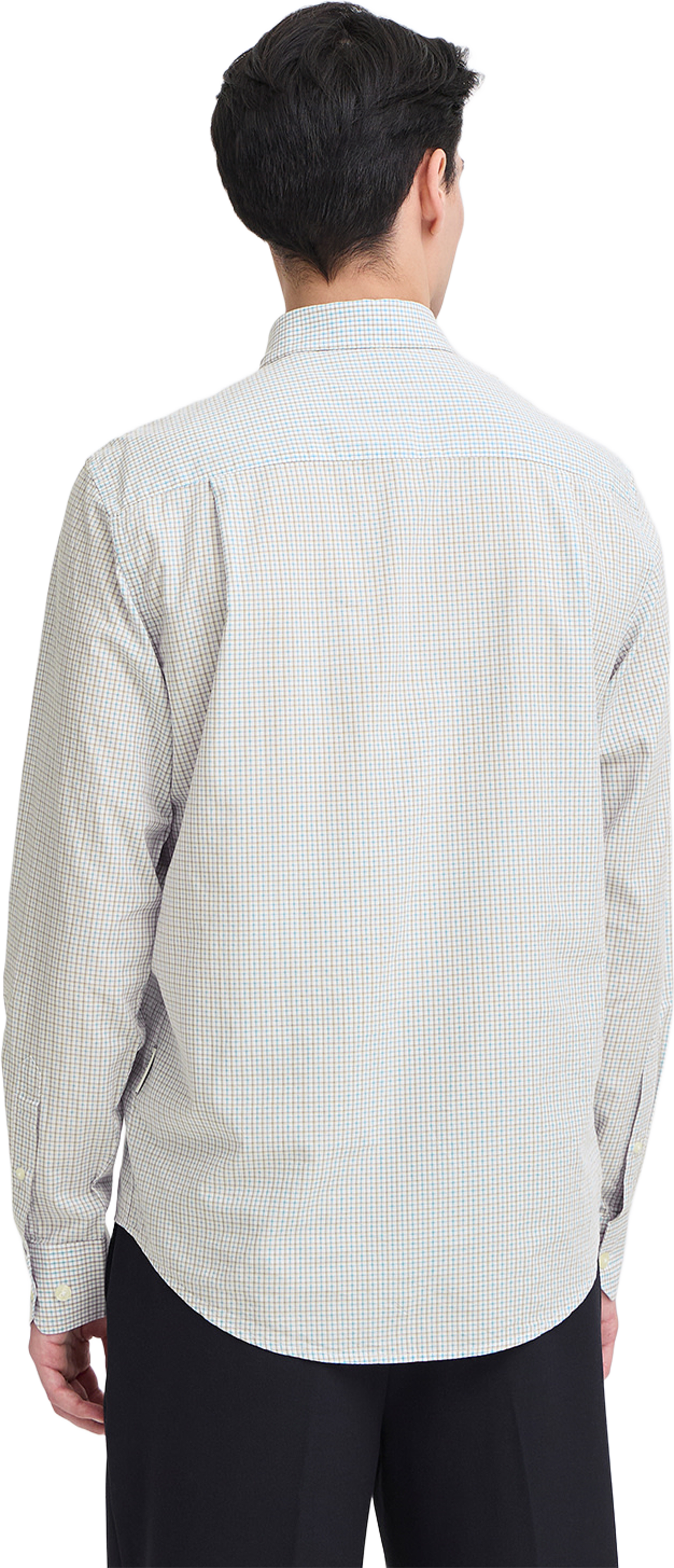 Jonsson Small Checked Shirt, från Casual Friday, i färgen Vista Blue. Klicka för att öppna bilden i stort format