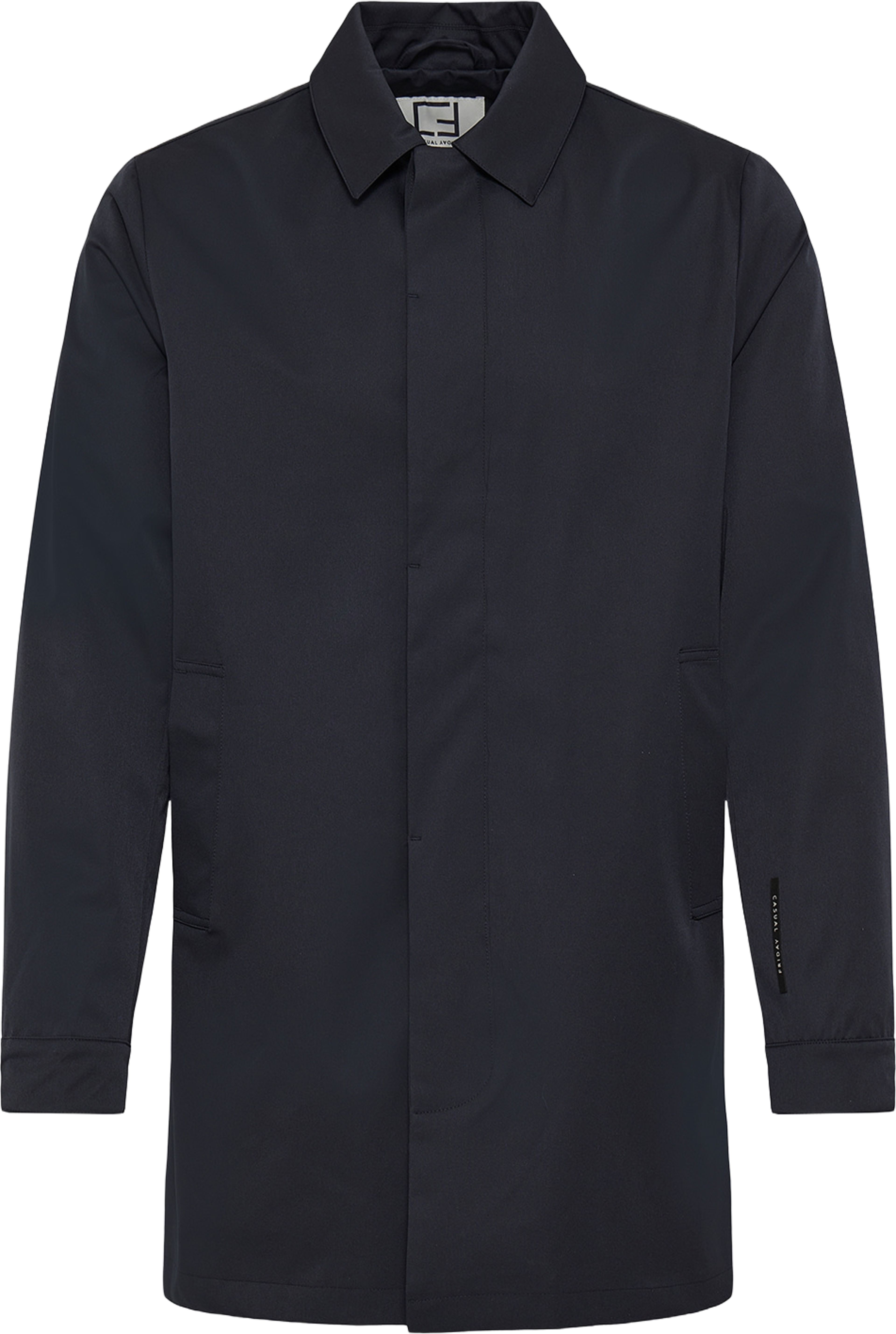 Eide 0250 Carcoat, från Casual Friday, i färgen Dark Navy. Klicka för att öppna bilden i stort format