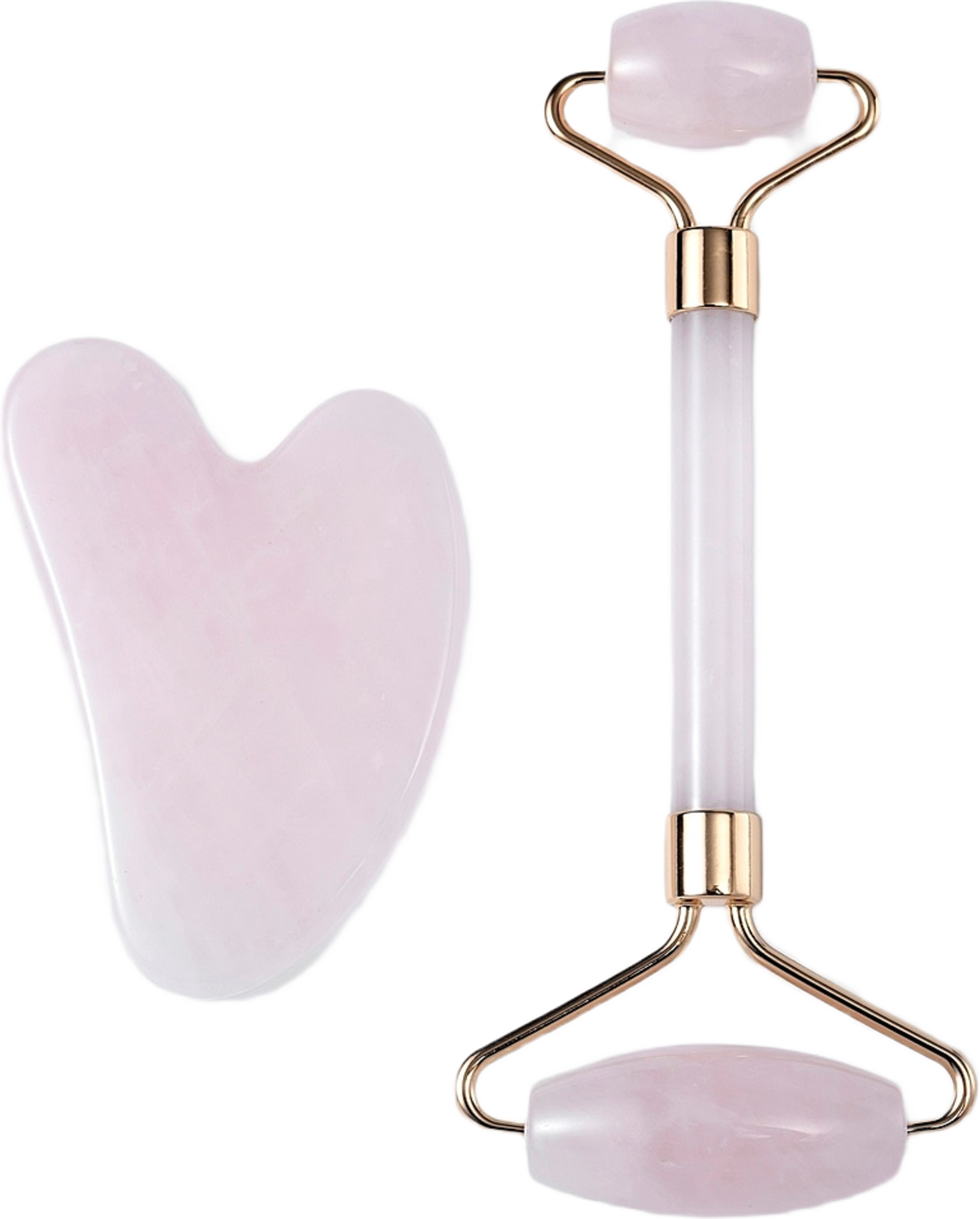 Rose Quartz Roller & Gua Sha Kit, från Skir. Klicka för att öppna bilden i stort format
