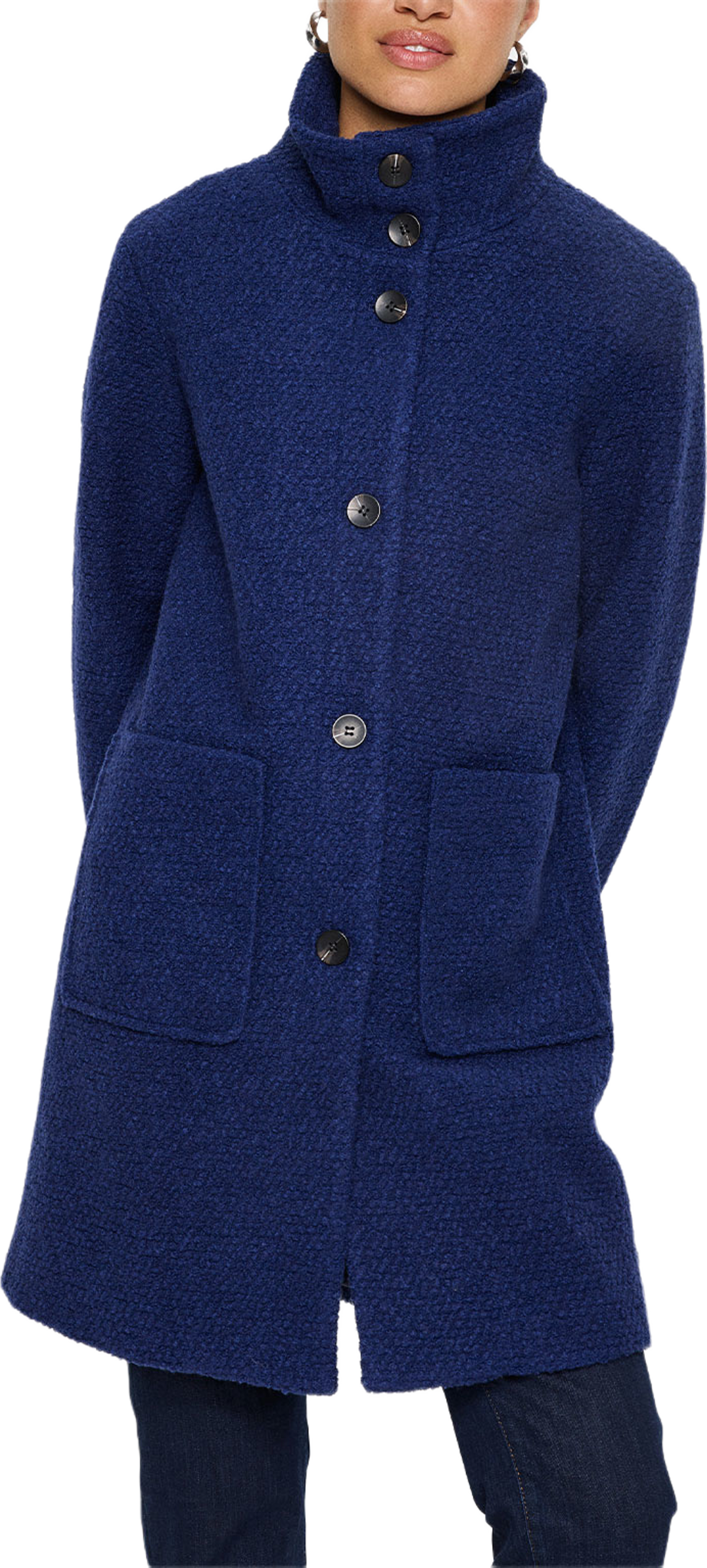 FerddySZ Wool coat, från Saint Tropez, i färgen Midnight Sail.
