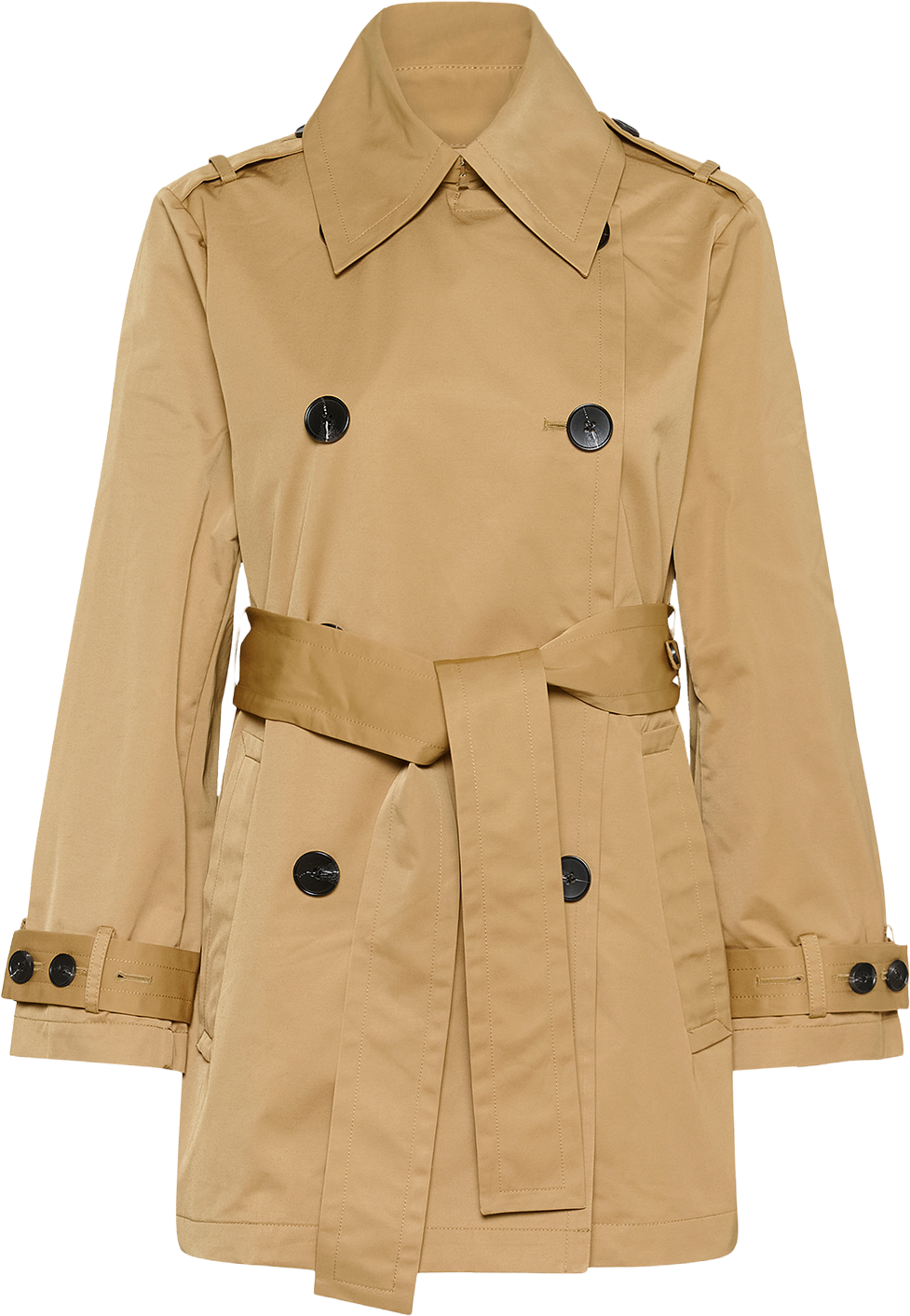 Halo Short Trench, från Inwear, i färgen Tannin. Klicka för att öppna bilden i stort format