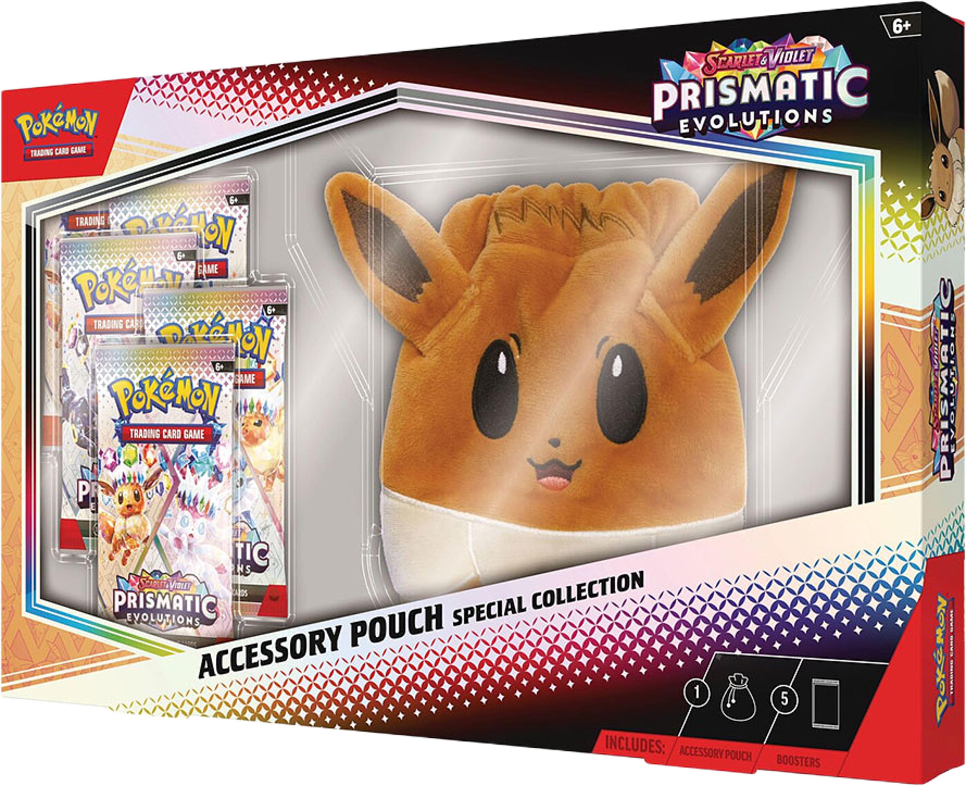 Pokémon Prismatic Evolutions, från POKEMON. Klicka för att öppna bilden i stort format