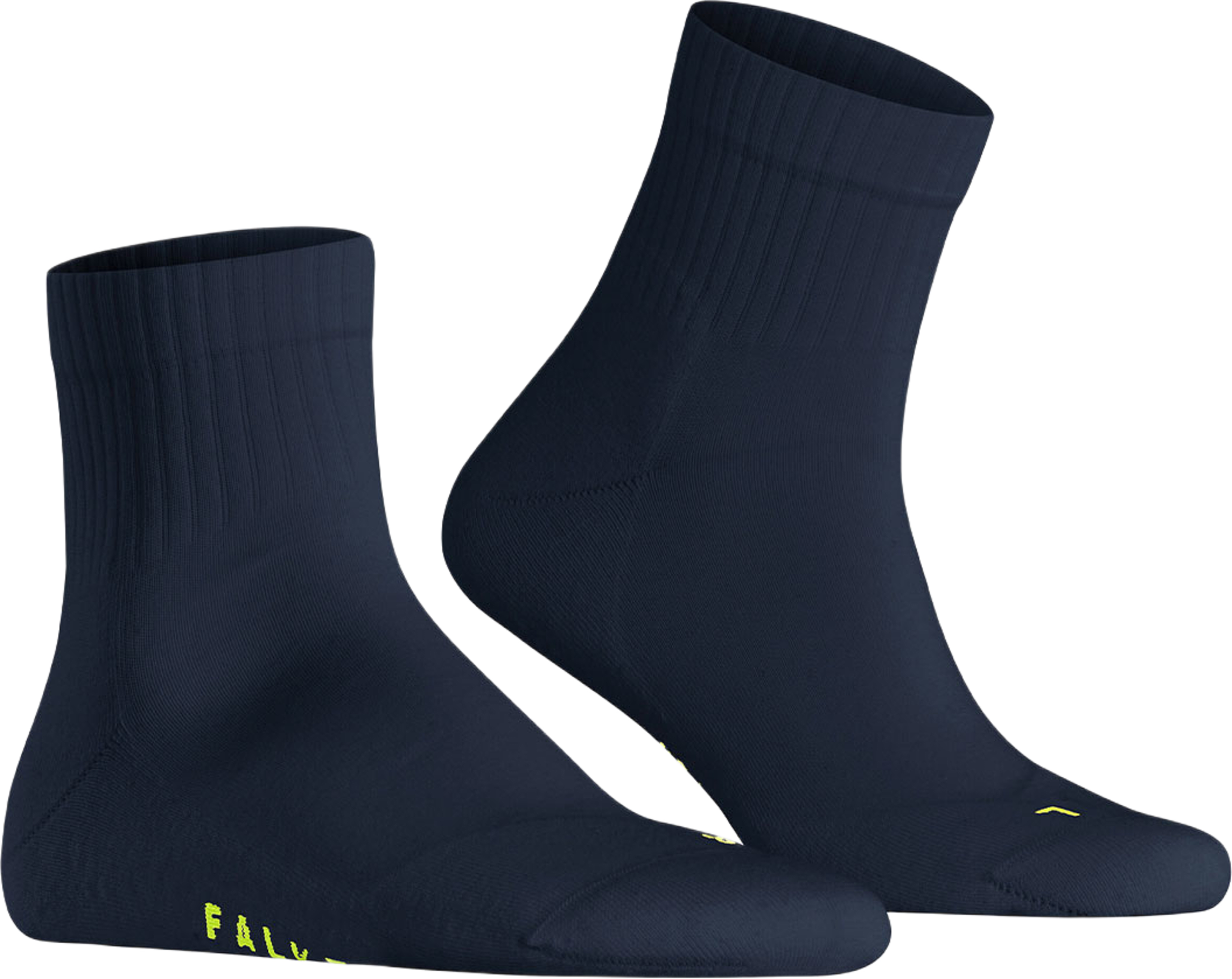 Run Rib Unisex Short Socks, från Falke, i färgen Marine. Klicka för att öppna bilden i stort format