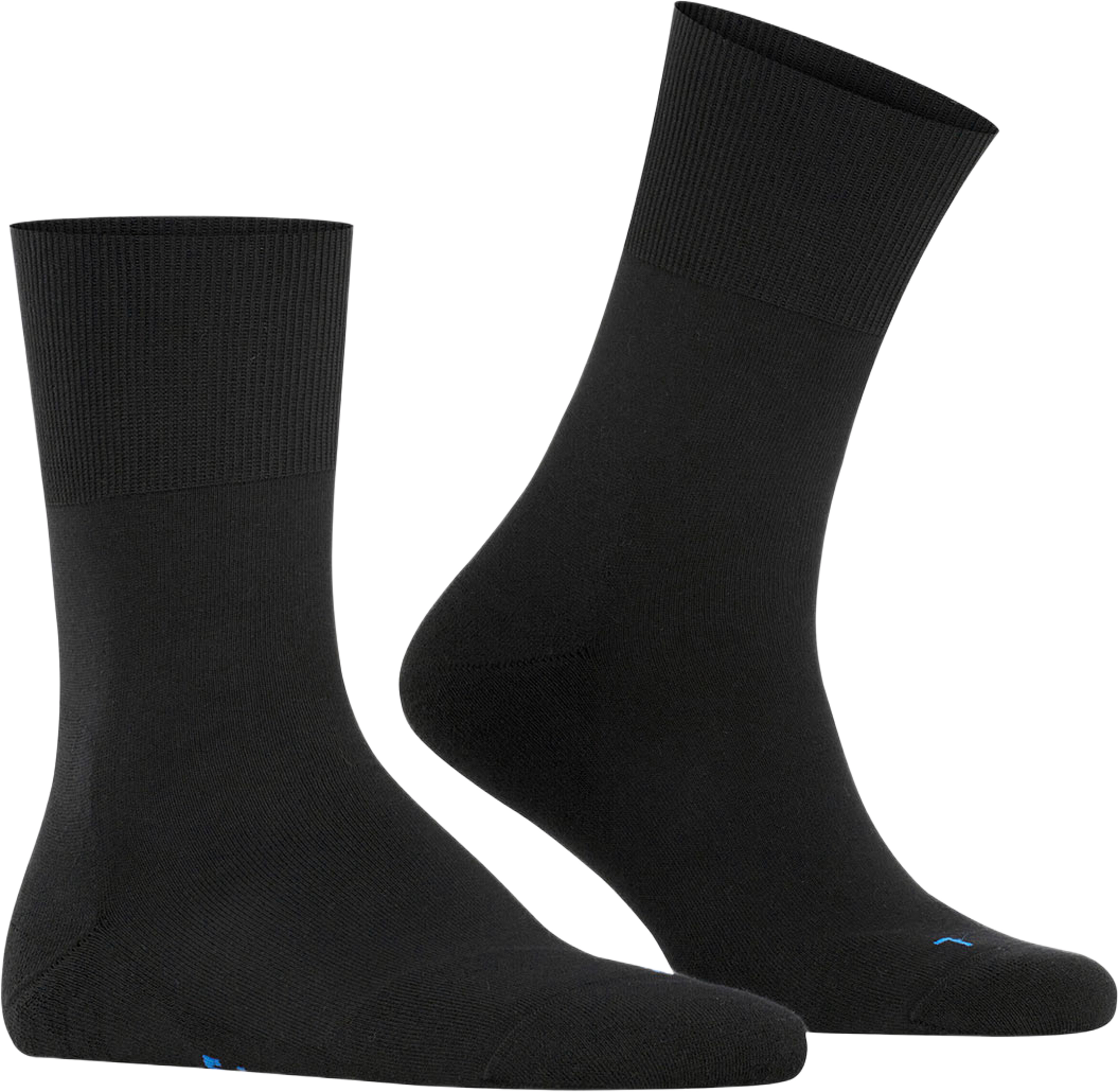 Run Socks, från Falke, i färgen Black. Klicka för att öppna bilden i stort format