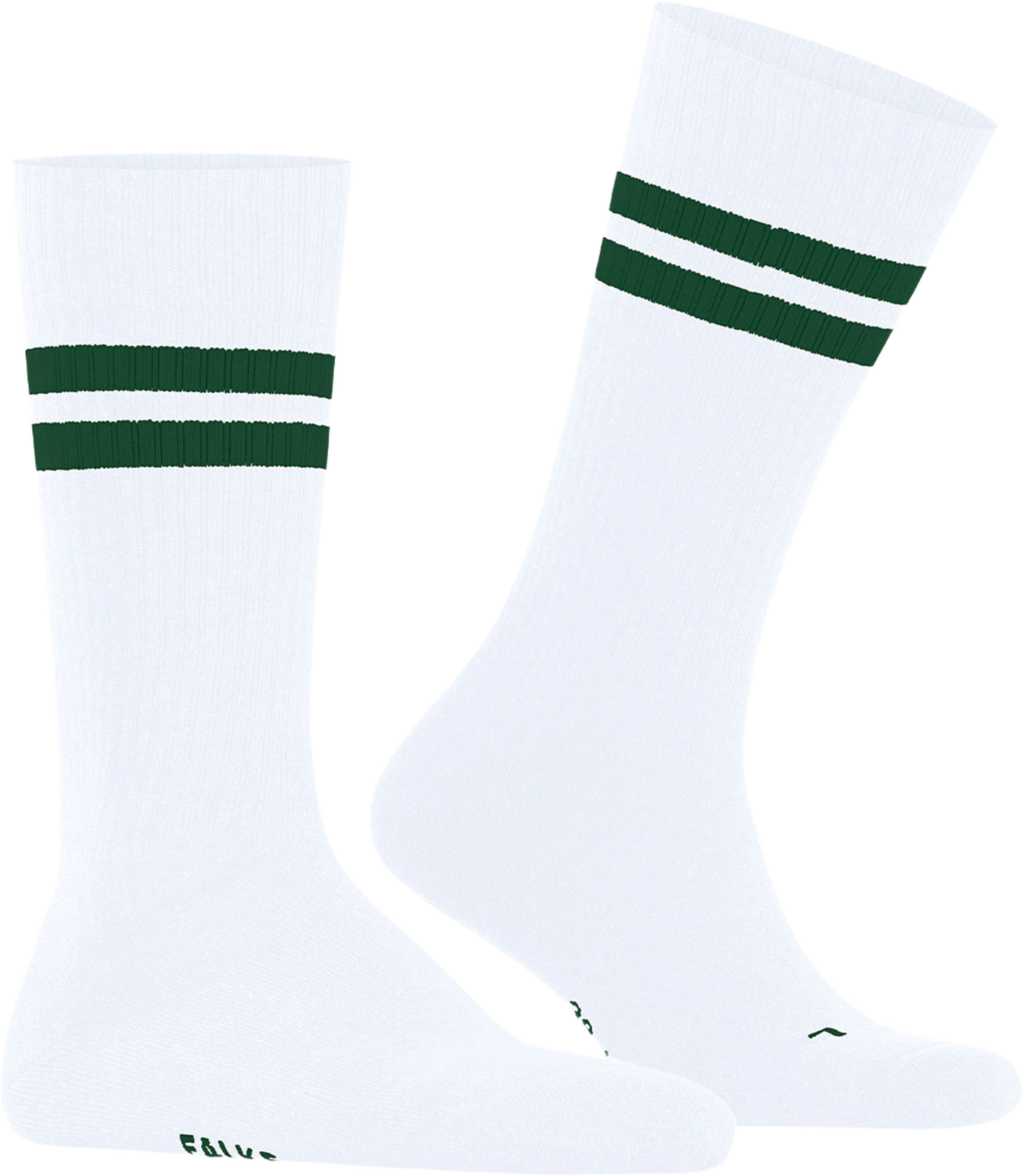 Dynamic Unisex Socks, från Falke, i färgen White/Green. Klicka för att öppna bilden i stort format