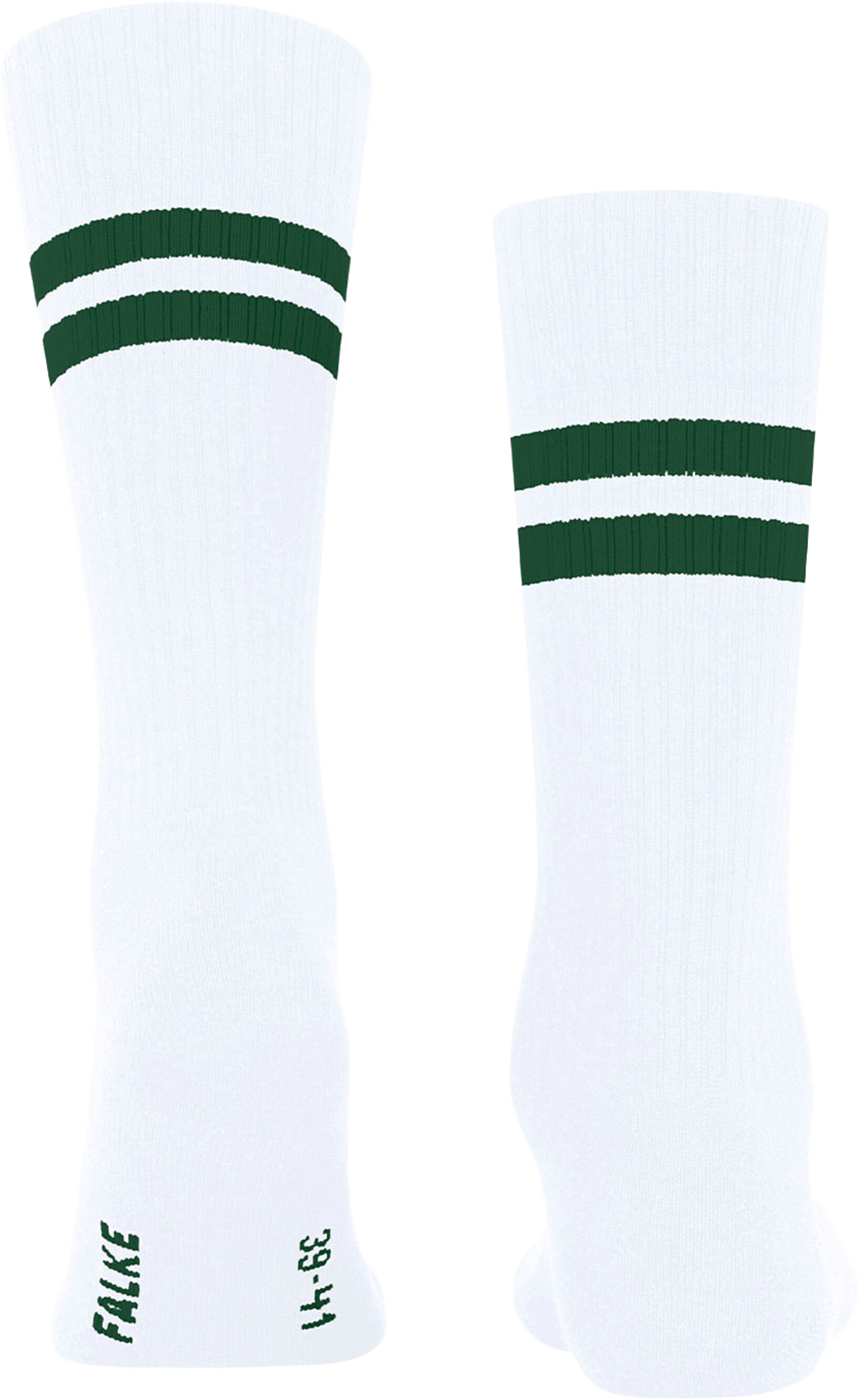 Dynamic Unisex Socks, från Falke, i färgen White/Green. Klicka för att öppna bilden i stort format