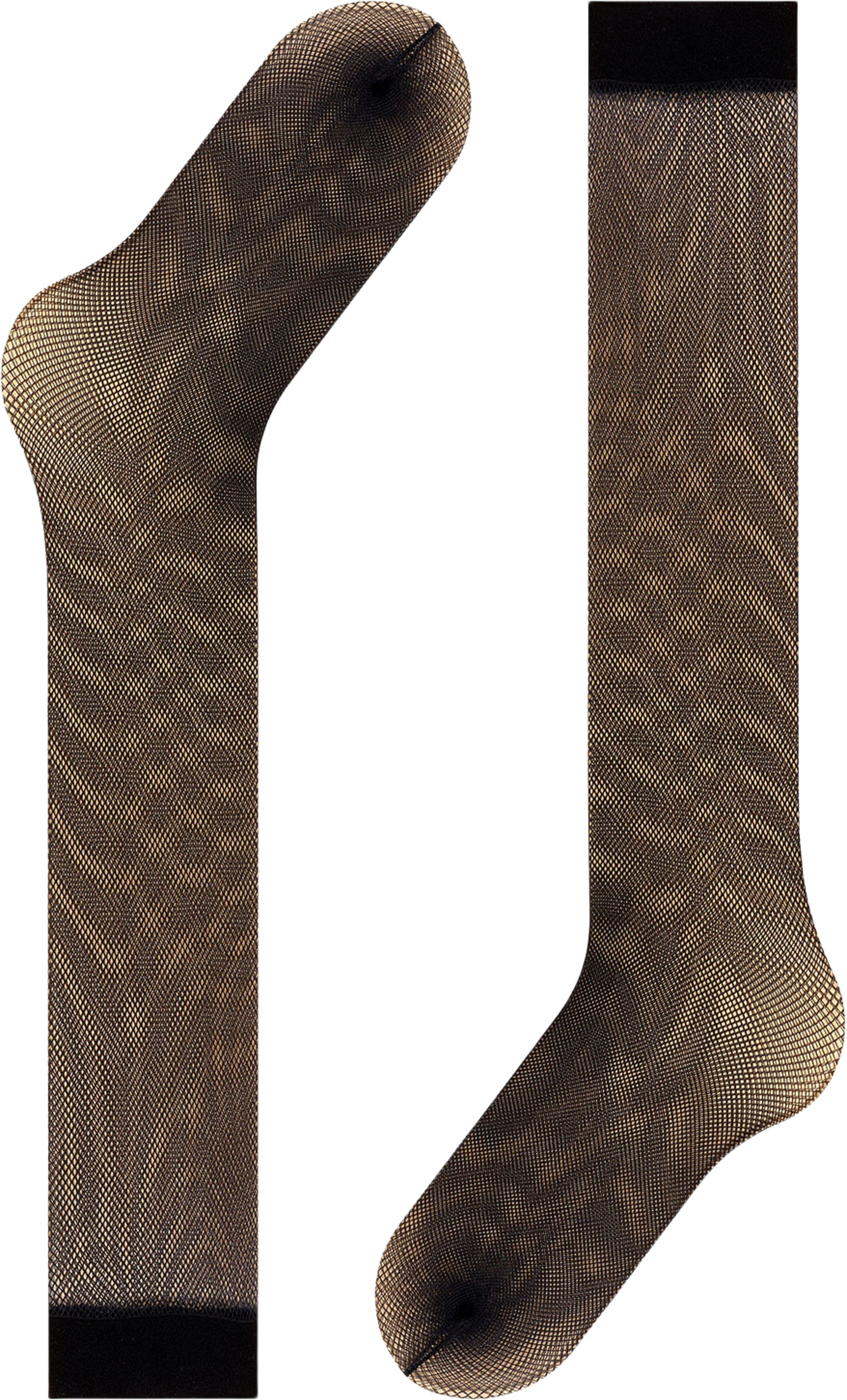 Net Knee-high Socks