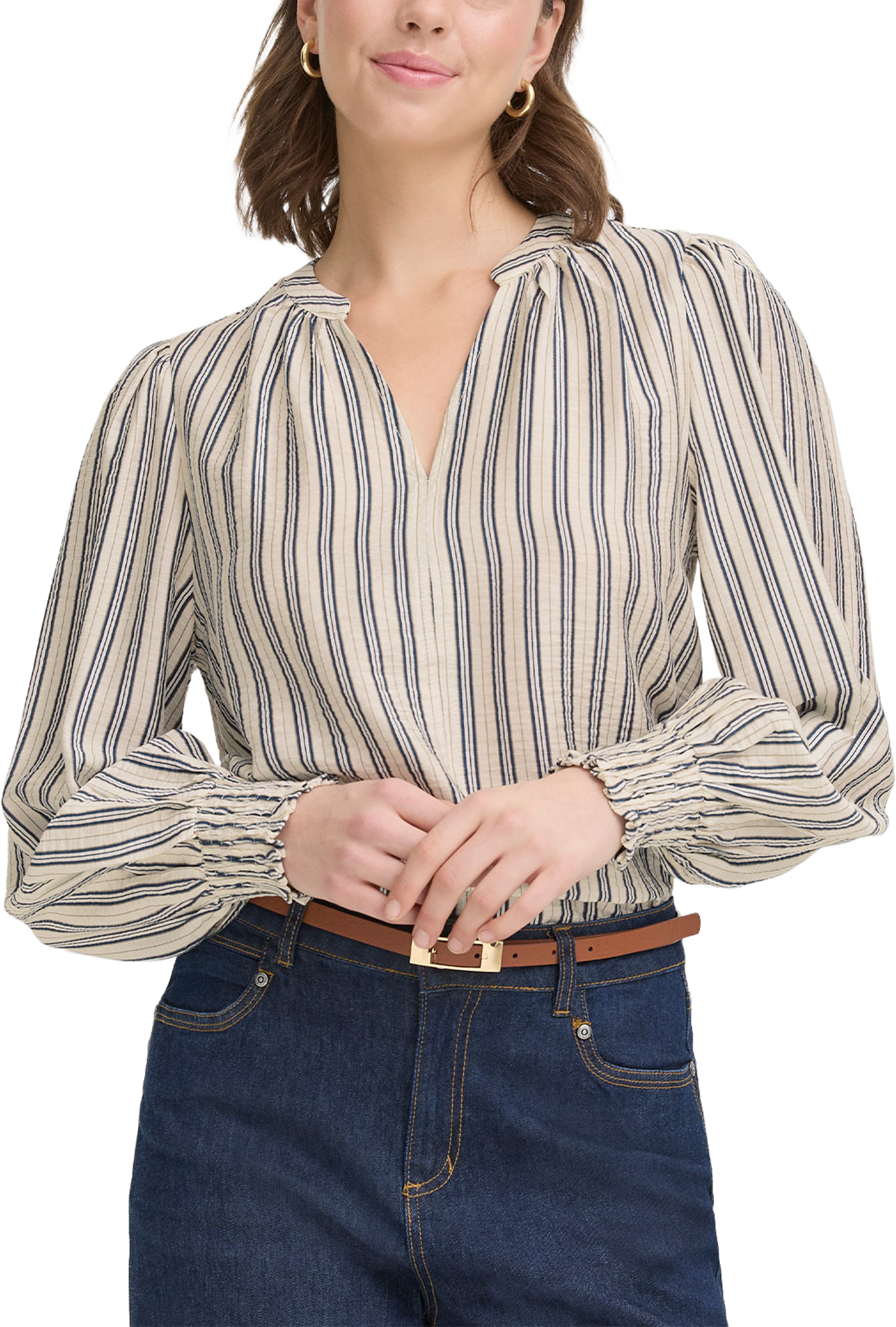 FRKAMILIA BL 1, från Fransa, i färgen Navy Stripe. Klicka för att öppna bilden i stort format