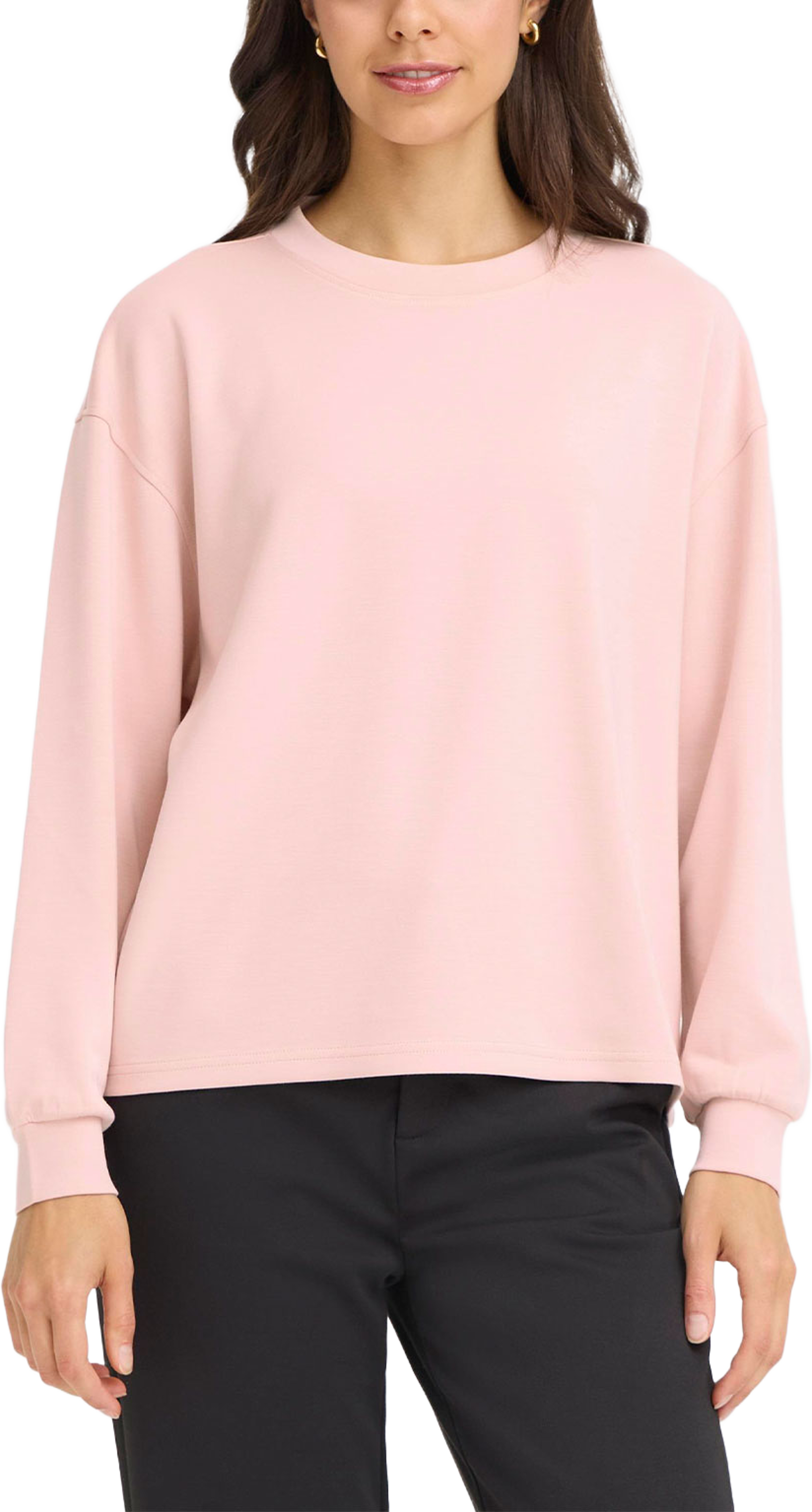 FRAURORA Sweatshirt, från Fransa, i färgen Rose Smoke. Klicka för att öppna bilden i stort format