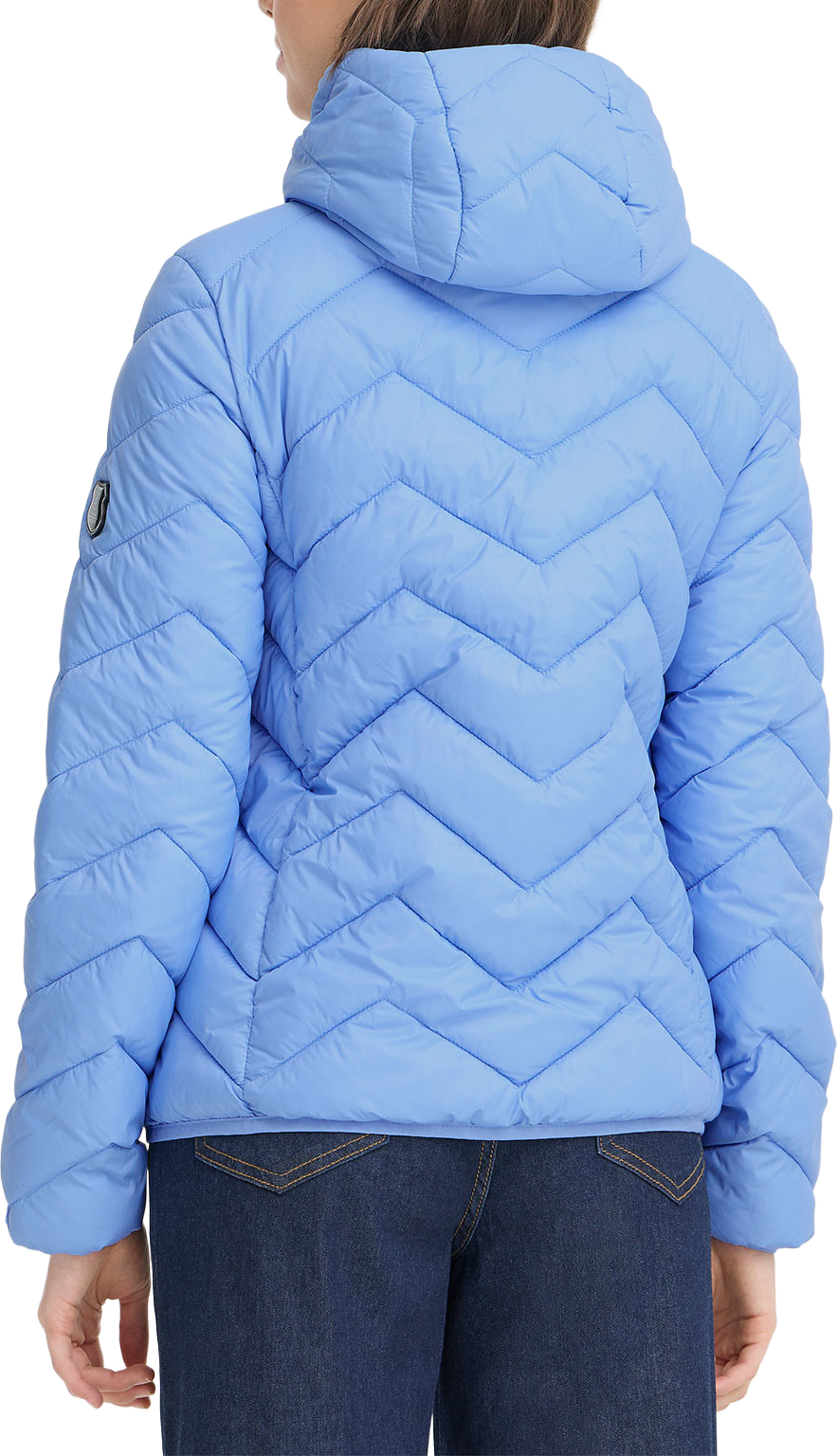 Frbapadding 1 Jacket, från Fransa, i färgen Della Robbia Blue. Klicka för att öppna bilden i stort format