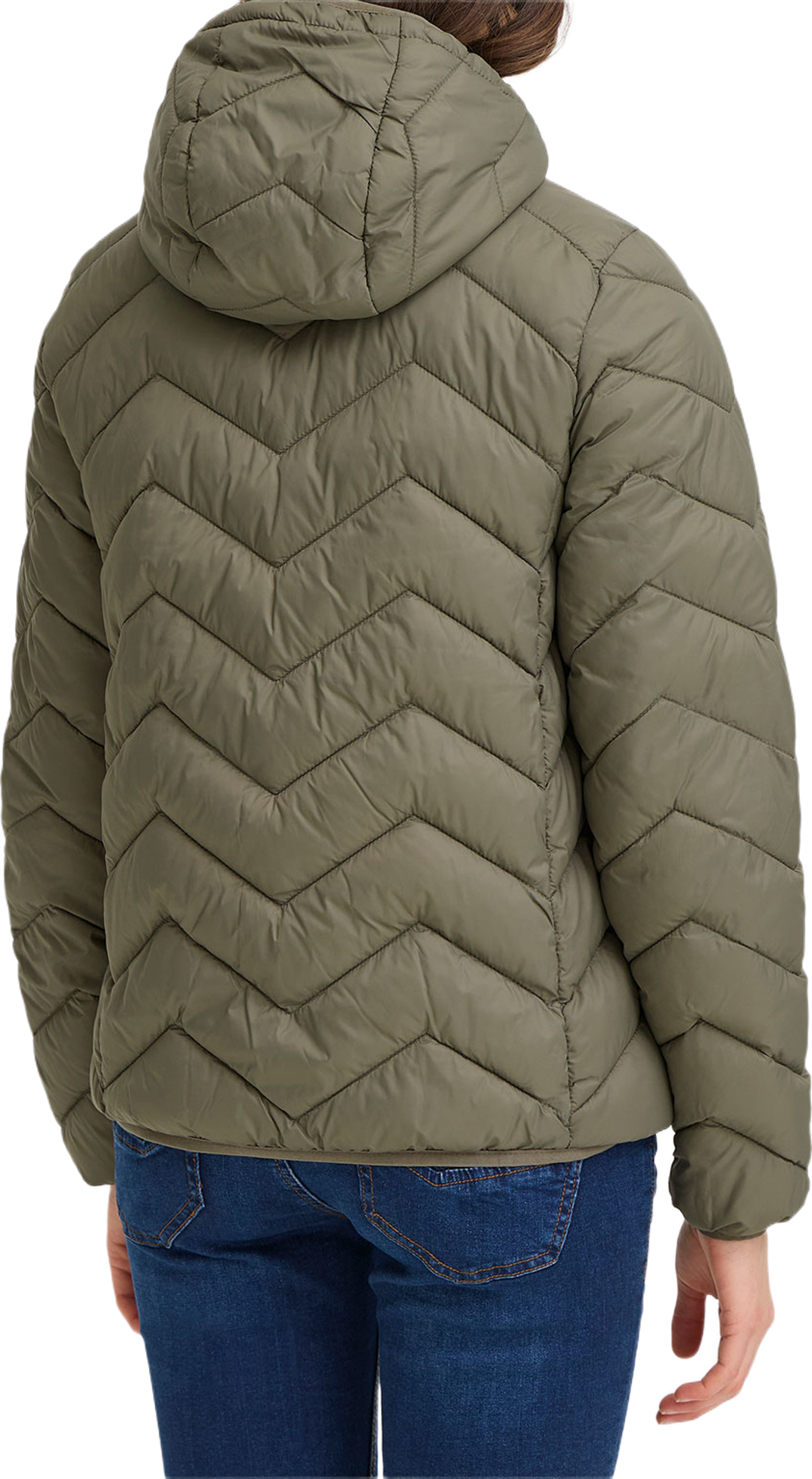 Frbapadding 1 Jacket, från Fransa, i färgen Smokey Olive. Klicka för att öppna bilden i stort format