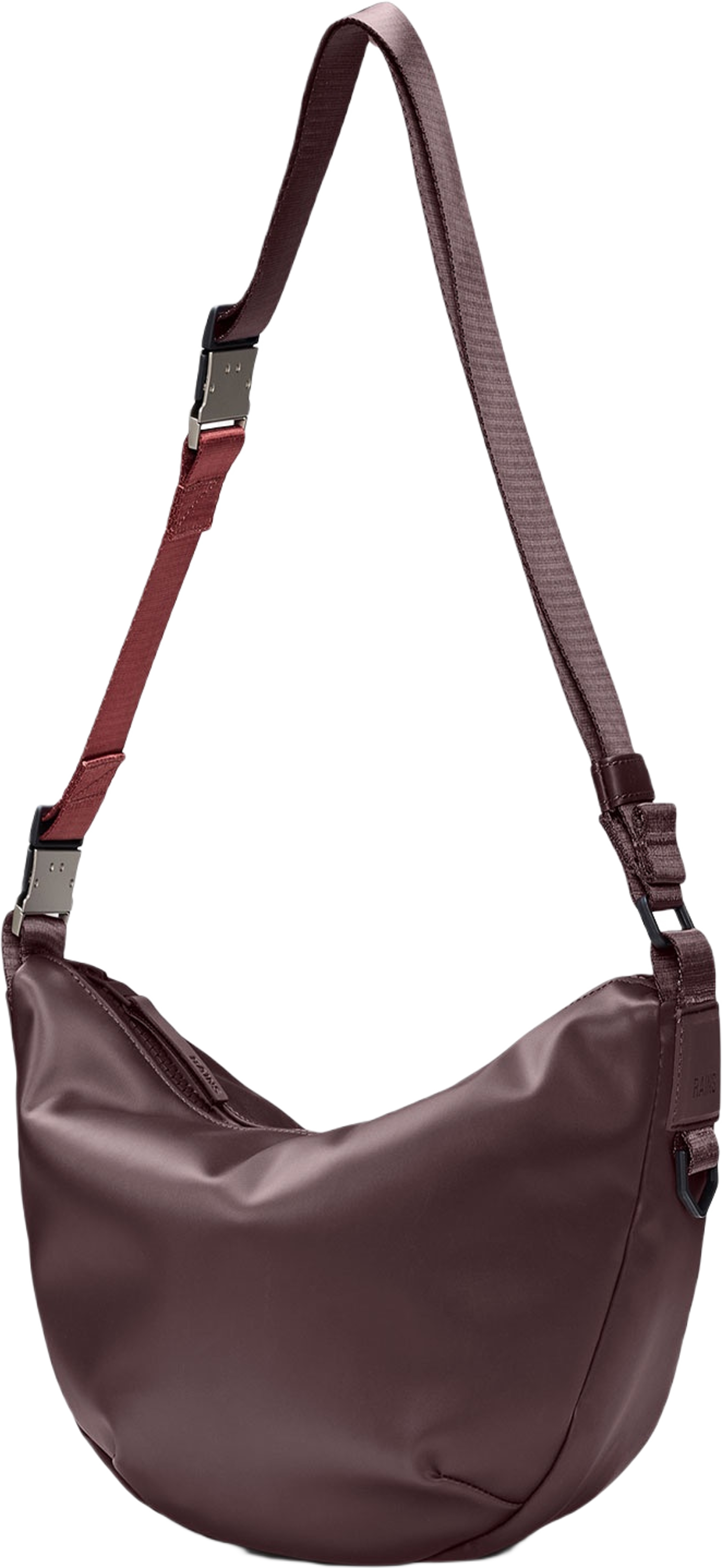 Valera Shoulder Bag W3, från Rains, i färgen Depth. Klicka för att öppna bilden i stort format