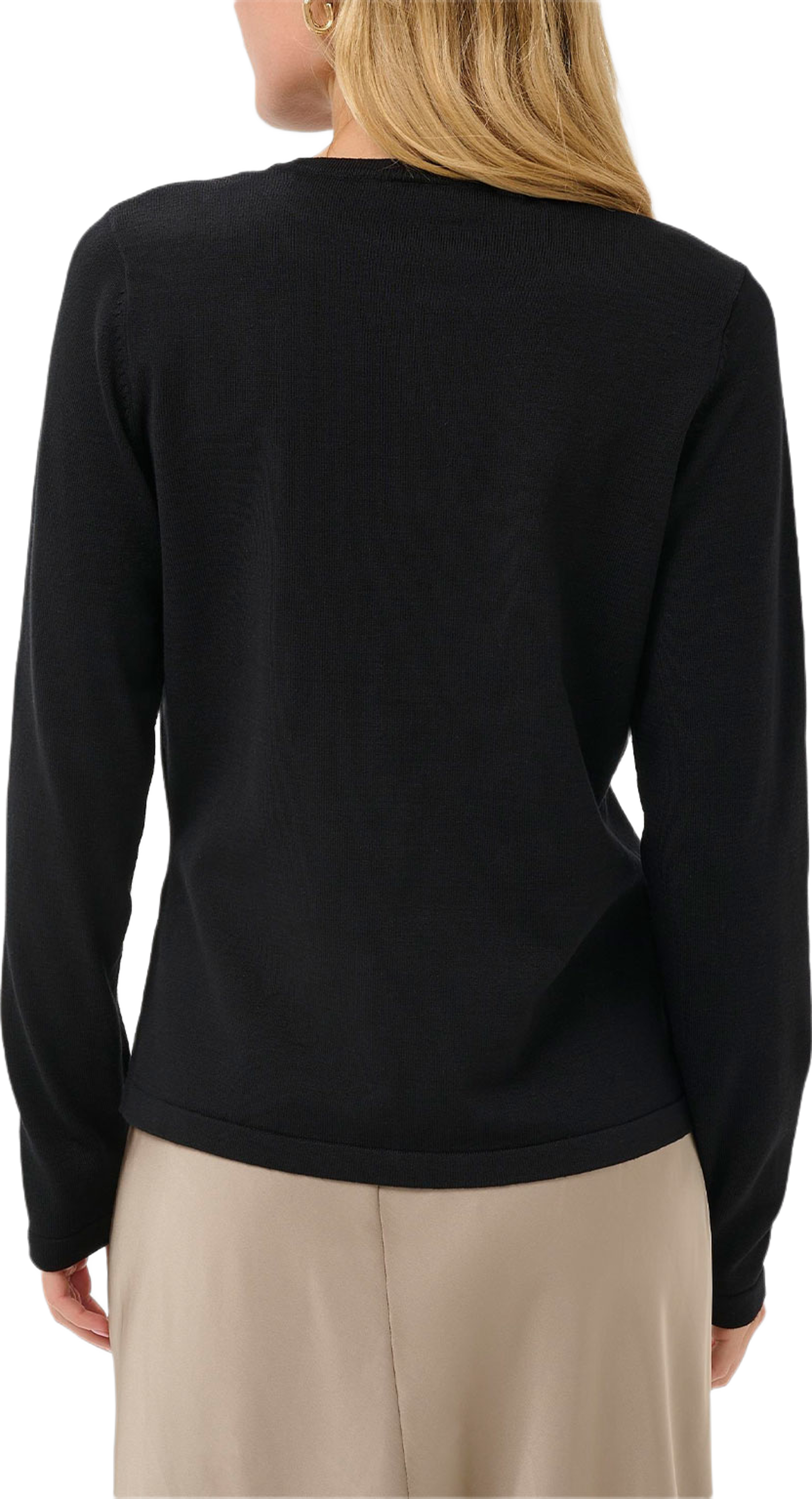 JilaSZ Deco Cardigan, från Saint Tropez, i färgen Black. Klicka för att öppna bilden i stort format