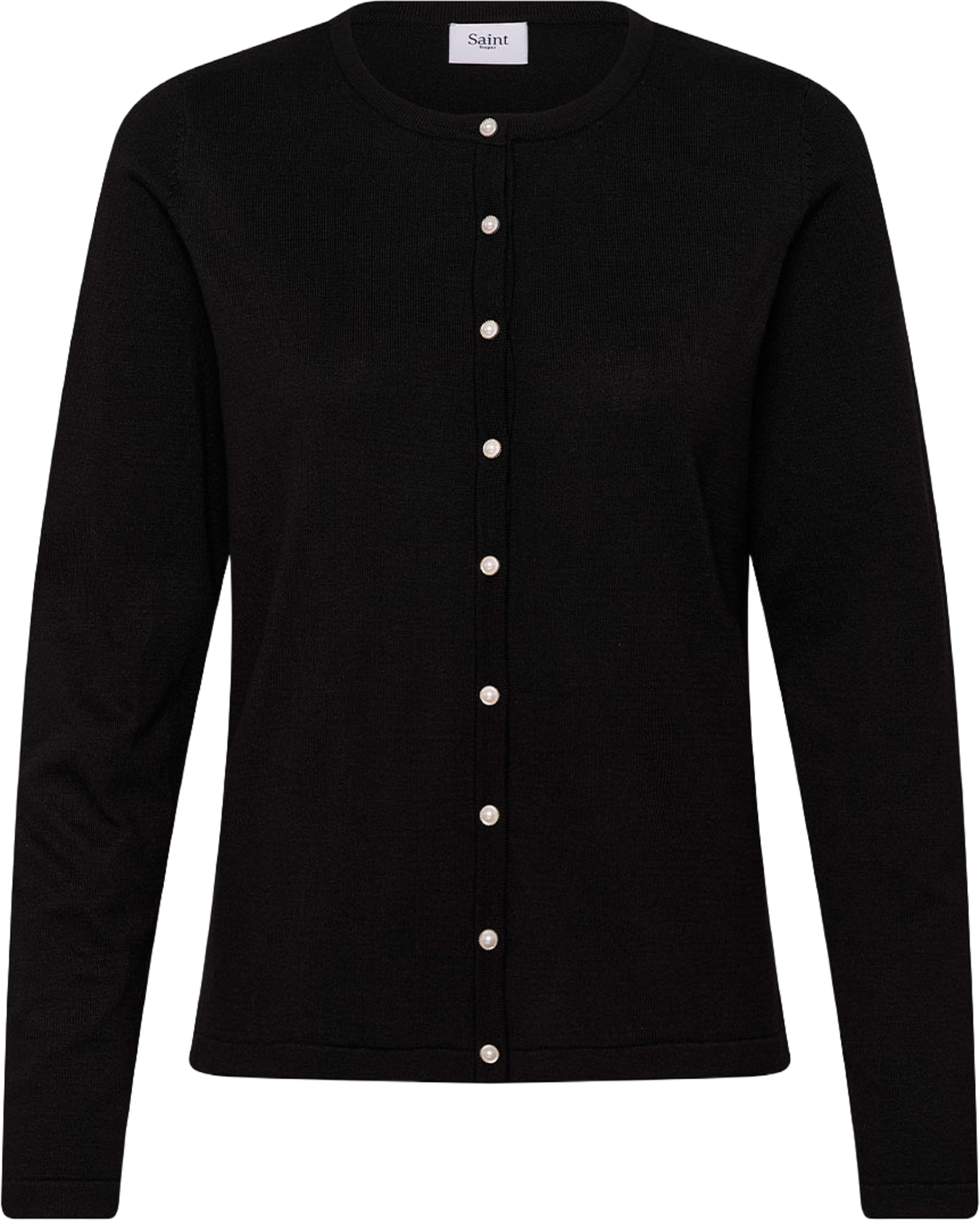 JilaSZ Deco Cardigan, från Saint Tropez, i färgen Black. Klicka för att öppna bilden i stort format