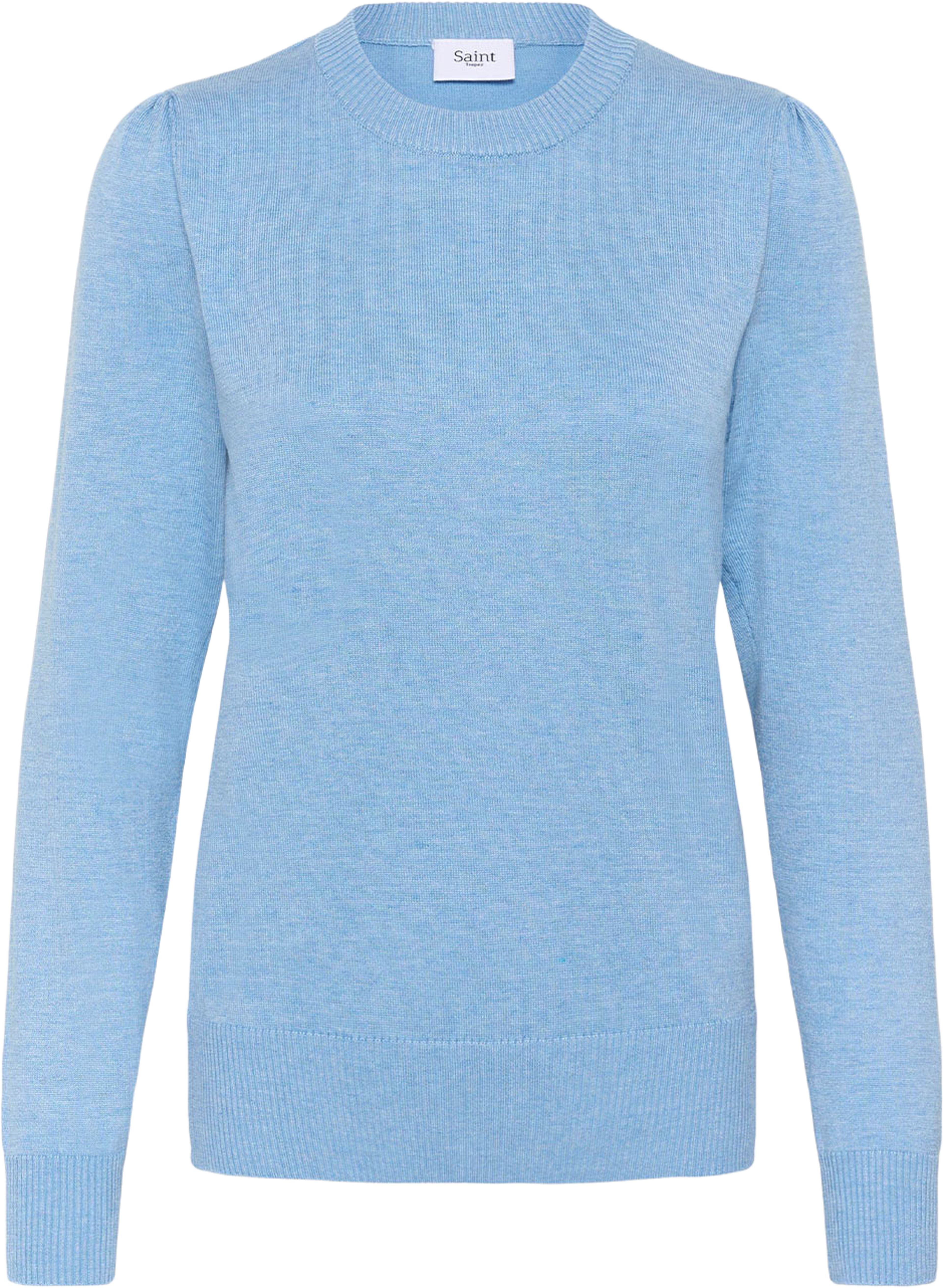 Mila Sweater, från Saint Tropez, i färgen Allure Melange. Klicka för att öppna bilden i stort format