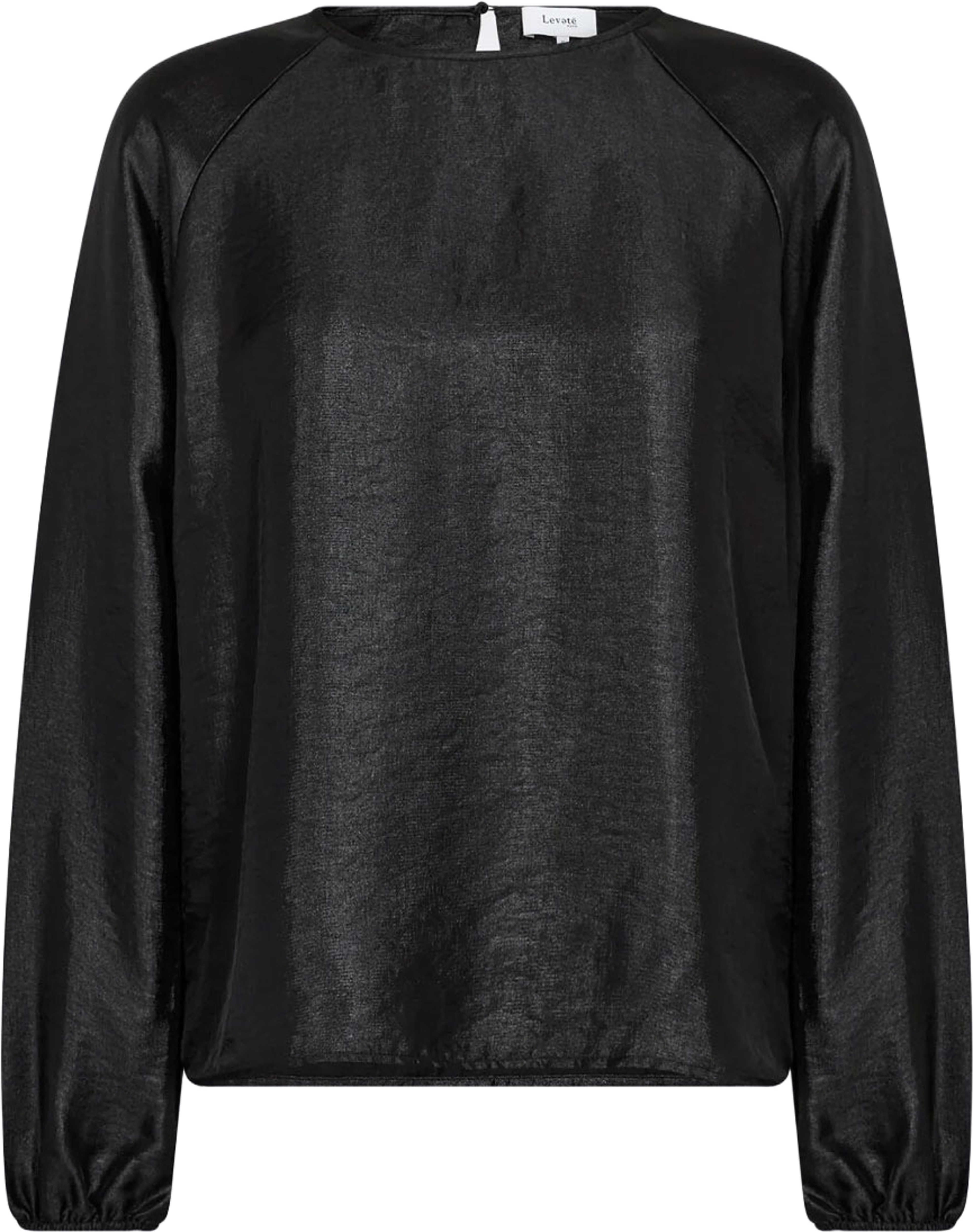 LR-Nessa 2 Blouse, från Leveté Room, i färgen Black. Klicka för att öppna bilden i stort format