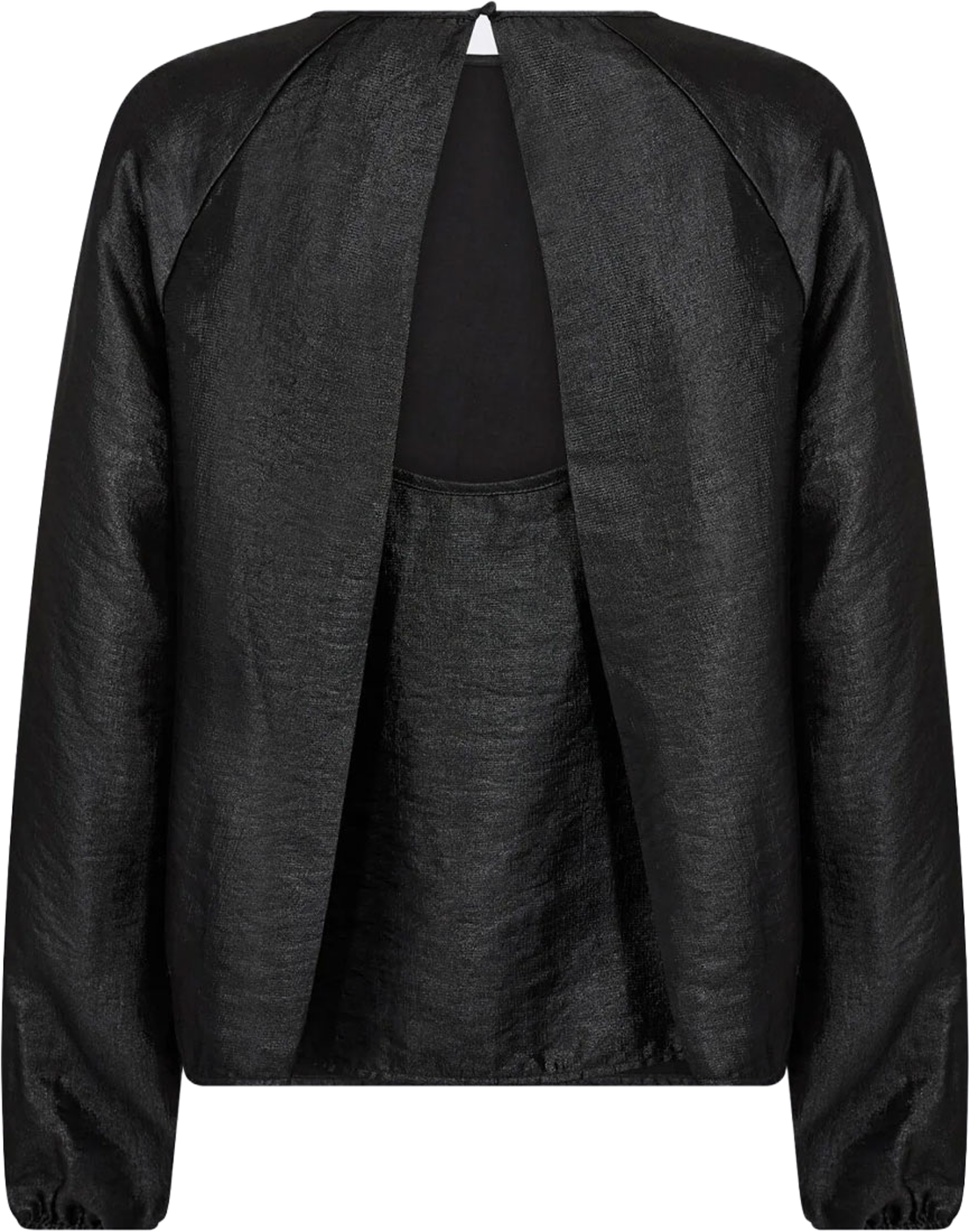 LR-Nessa 2 Blouse, från Leveté Room, i färgen Black. Klicka för att öppna bilden i stort format