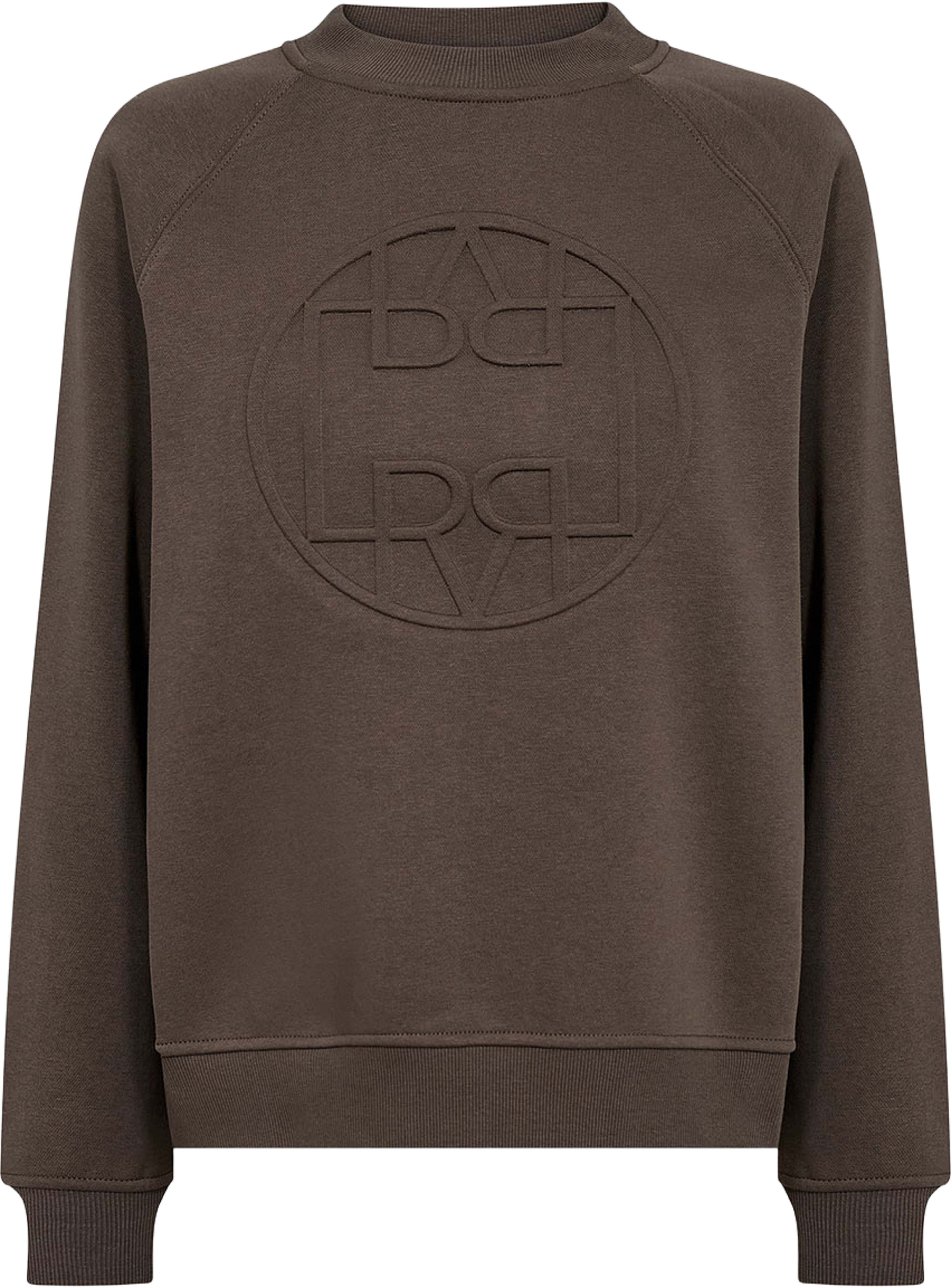 LR-Nuka 11 Sweatshirt, från Leveté Room, i färgen Coffee. Klicka för att öppna bilden i stort format
