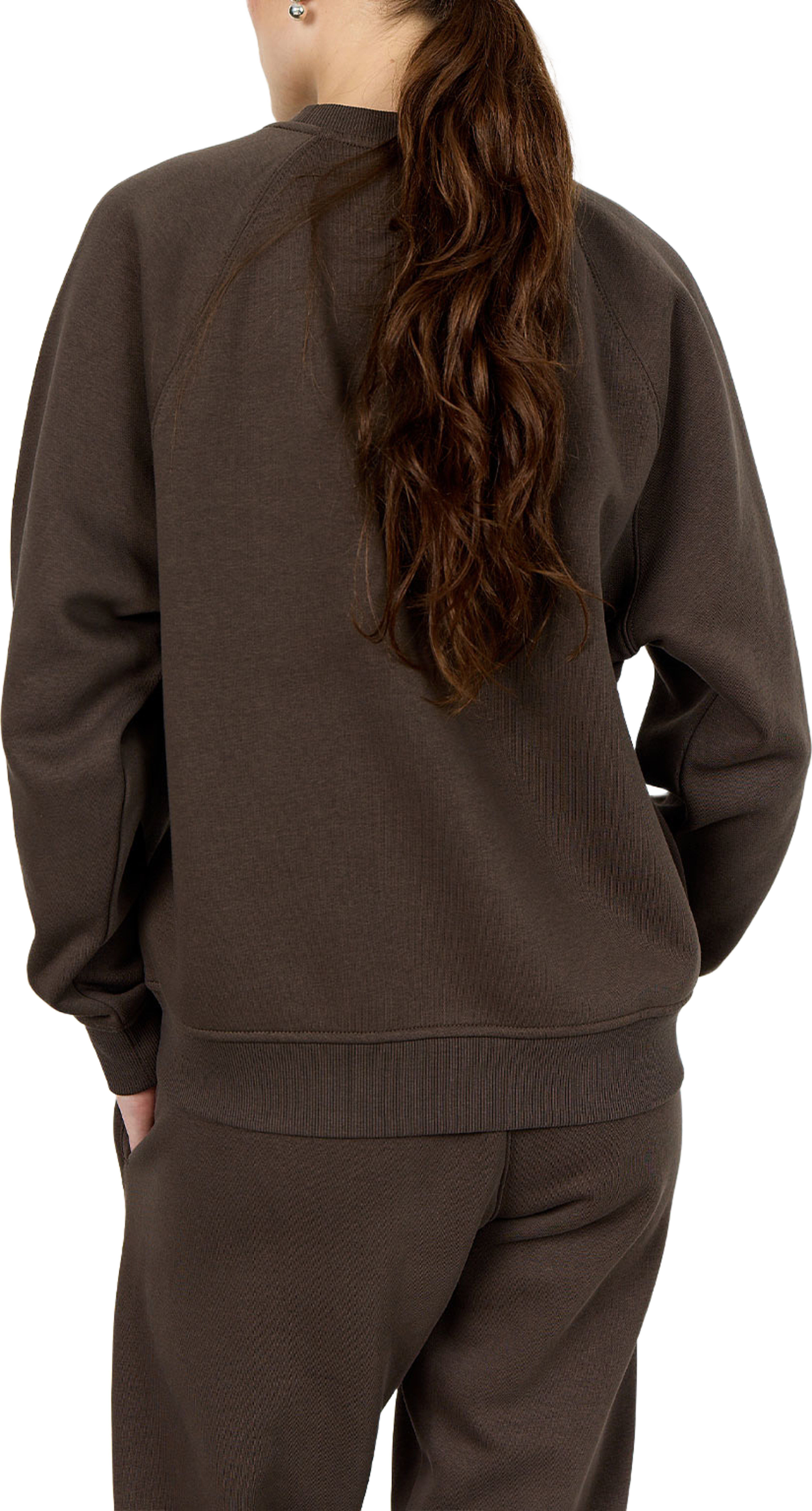 LR-Nuka 11 Sweatshirt, från Leveté Room, i färgen Coffee. Klicka för att öppna bilden i stort format