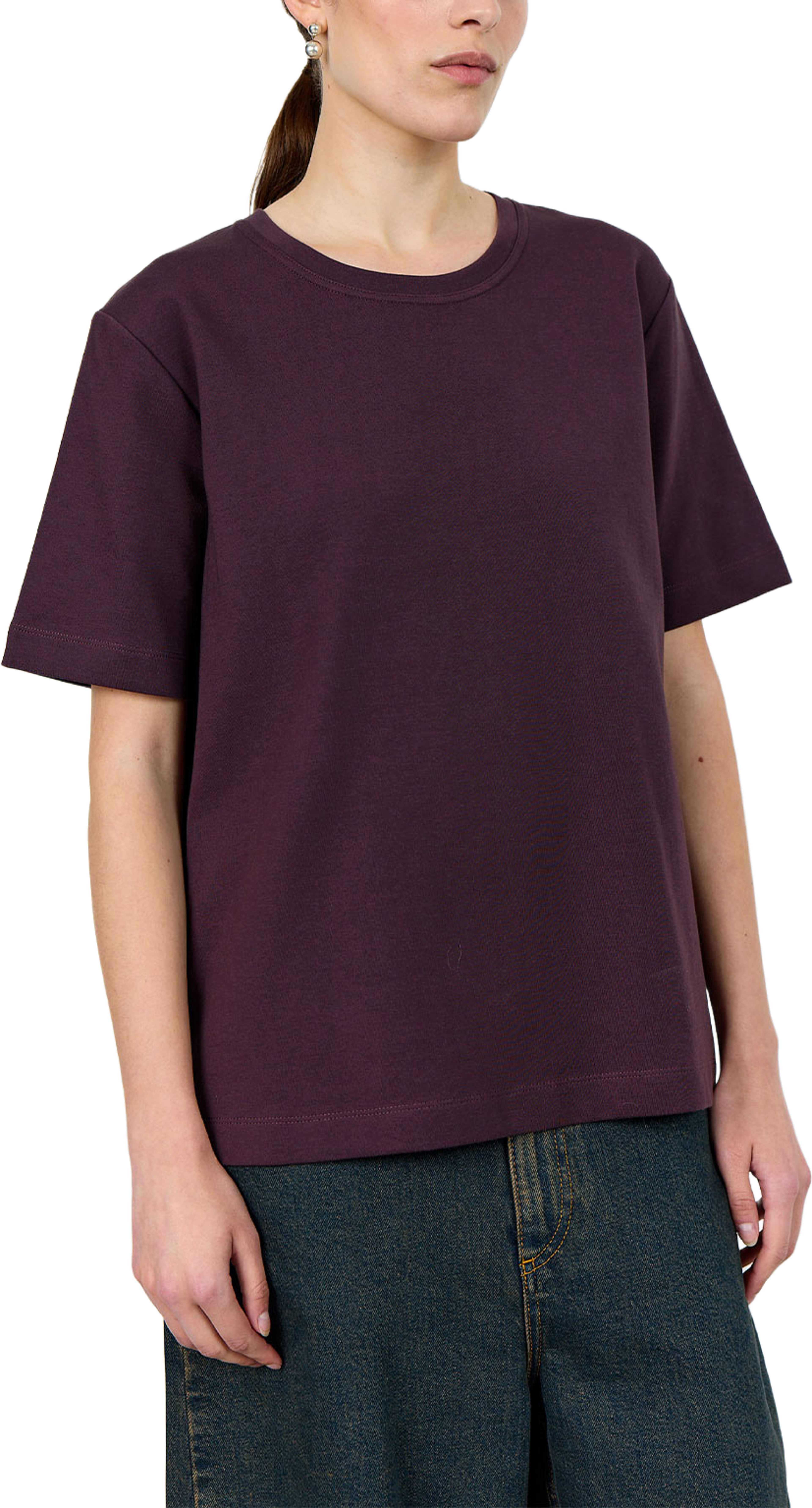 LR-Kis 1 T-Shirt, från Leveté Room, i färgen Fudge. Klicka för att öppna bilden i stort format