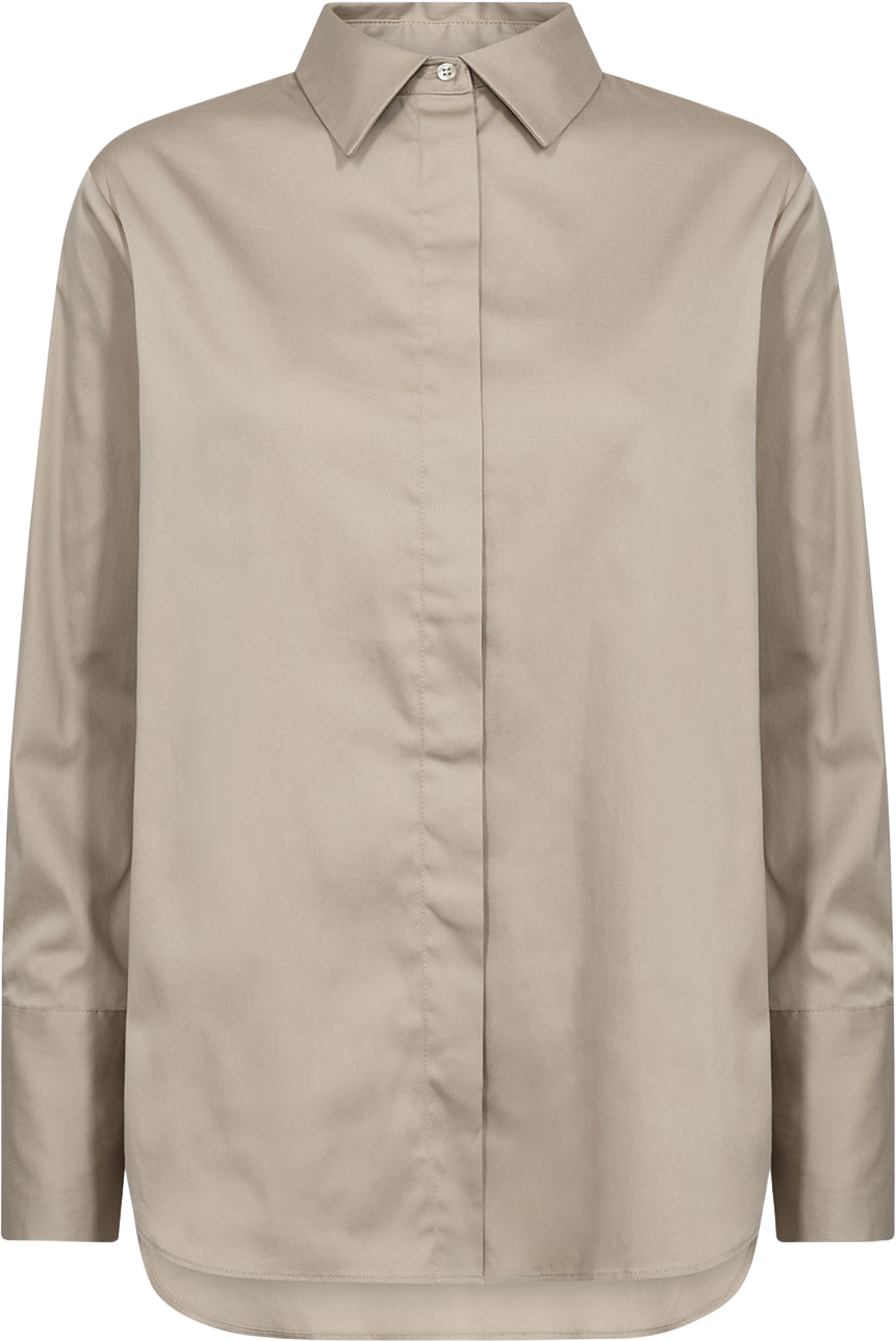 LR-Isla Solid 7 Shirt, från Leveté Room, i färgen Aluminum. Klicka för att öppna bilden i stort format