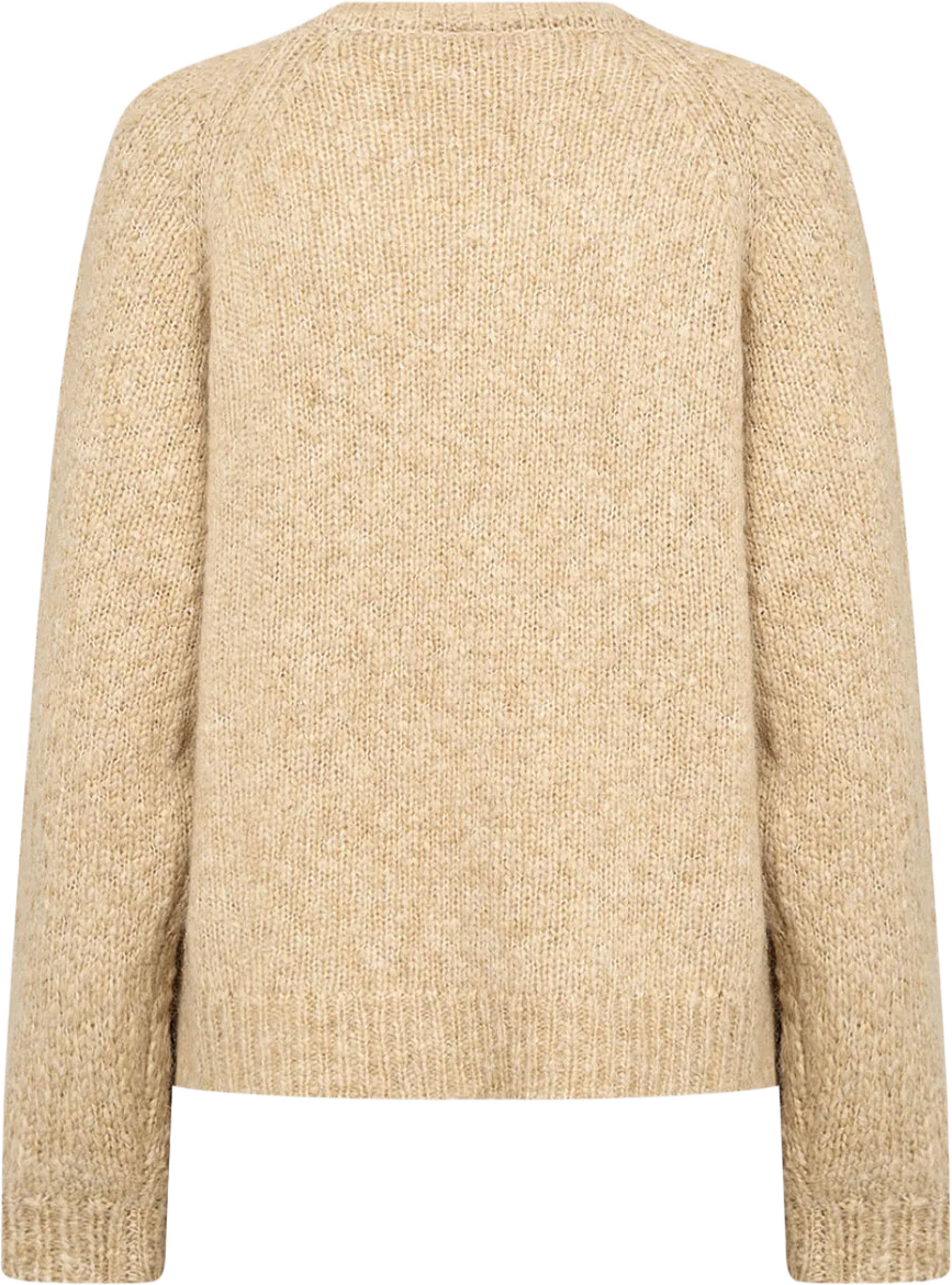 SC-Vela 2 Pullover, från Soyaconcept, i färgen Sand Melange. Klicka för att öppna bilden i stort format