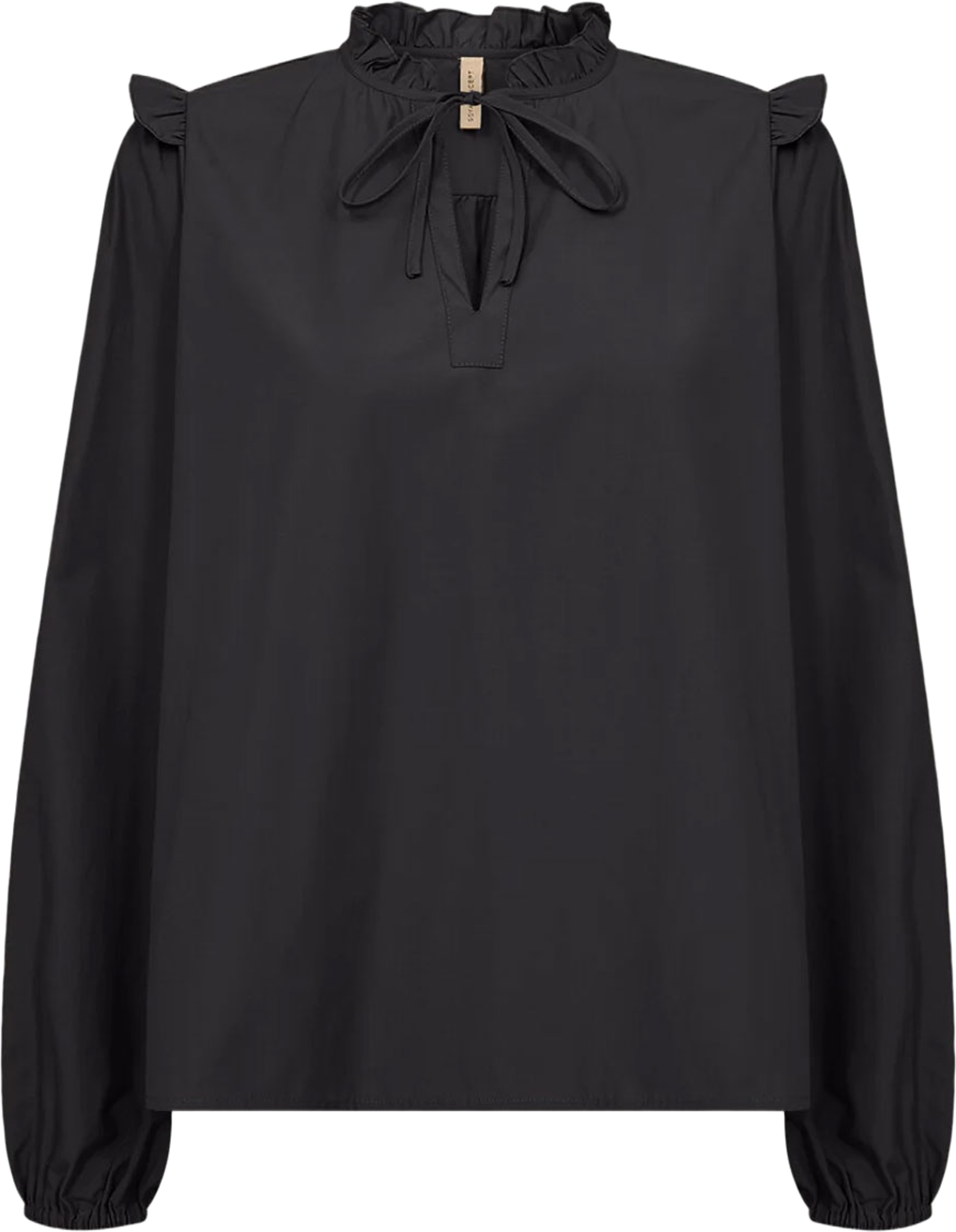 SC-Netti 108 Blouse, från Soyaconcept, i färgen Black. Klicka för att öppna bilden i stort format