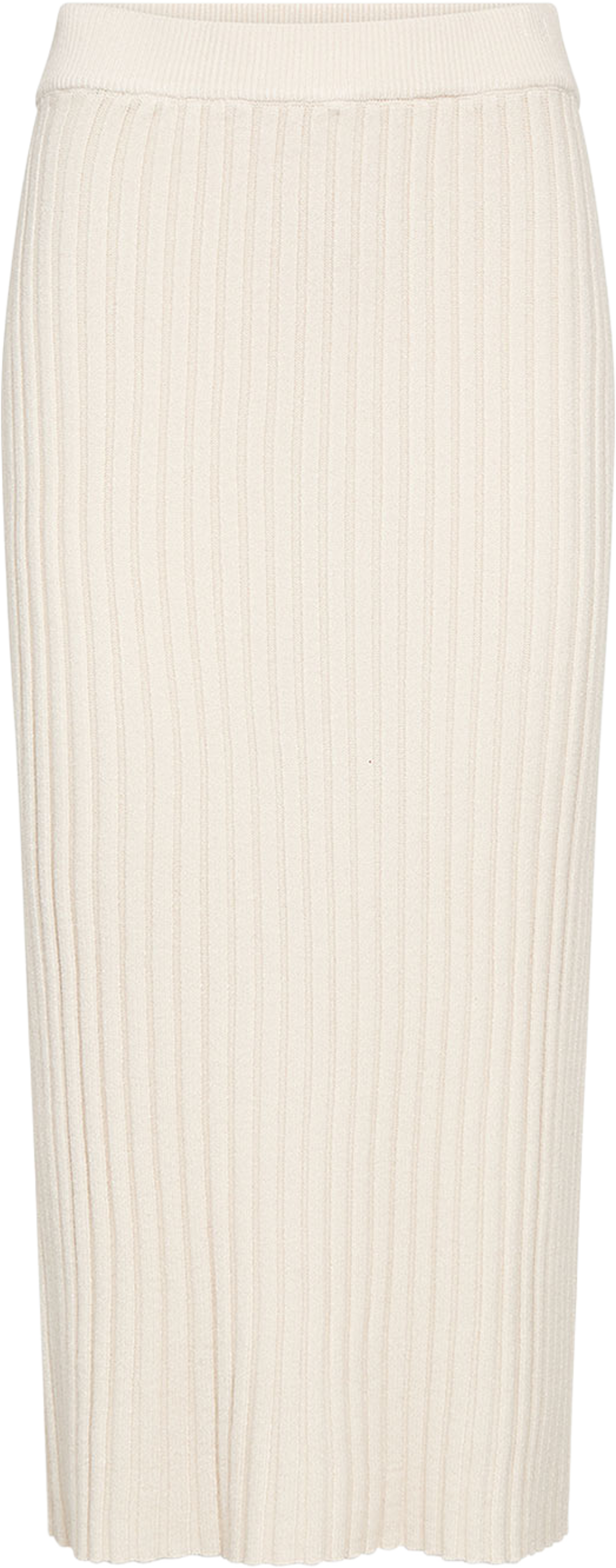 SC-Kanita 23 Skirt, från Soyaconcept, i färgen Cream Melange. Klicka för att öppna bilden i stort format