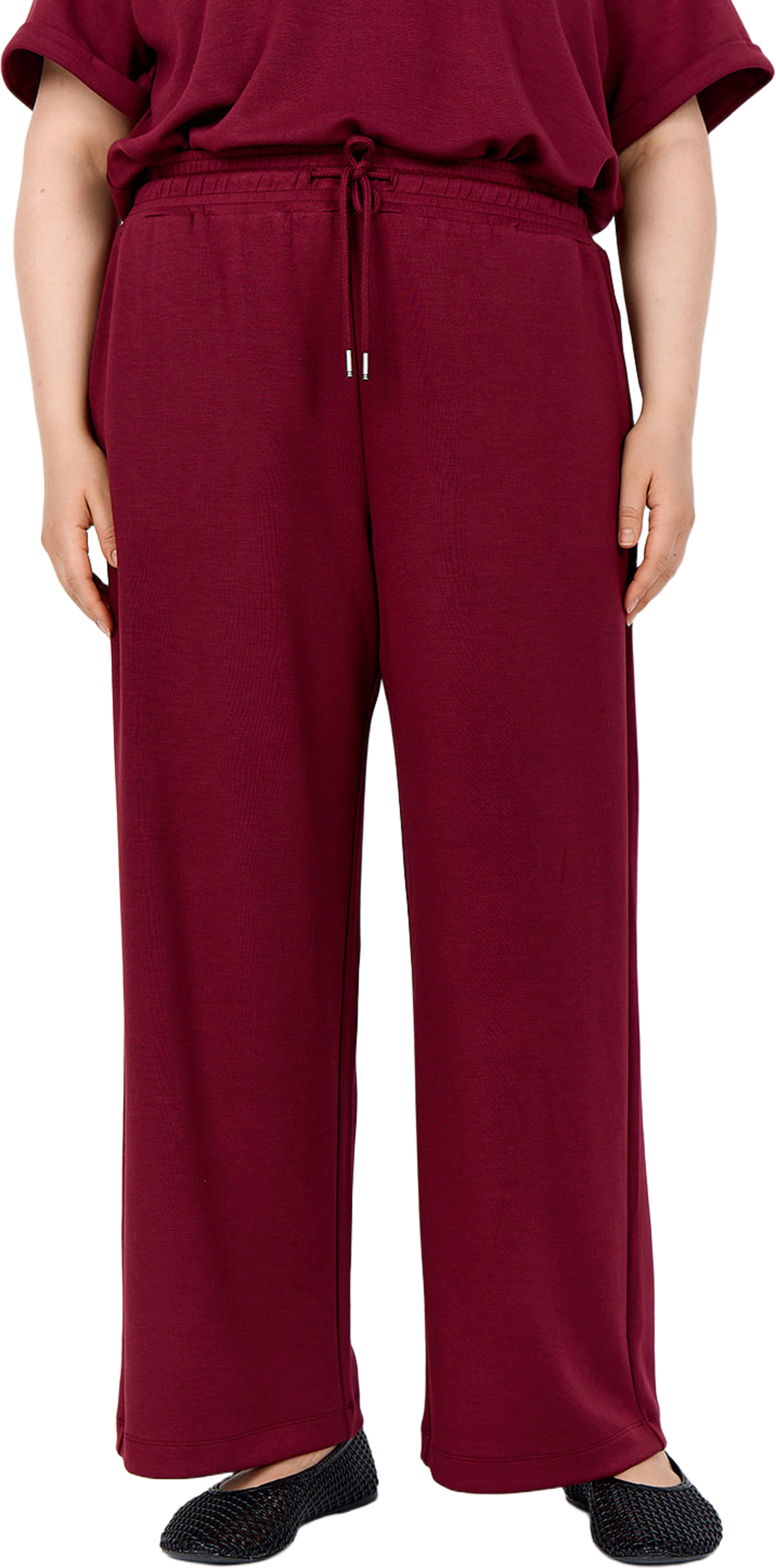 WA-Sabina 2 Pants, från Wasabi Concept, i färgen Dark Red. Klicka för att öppna bilden i stort format