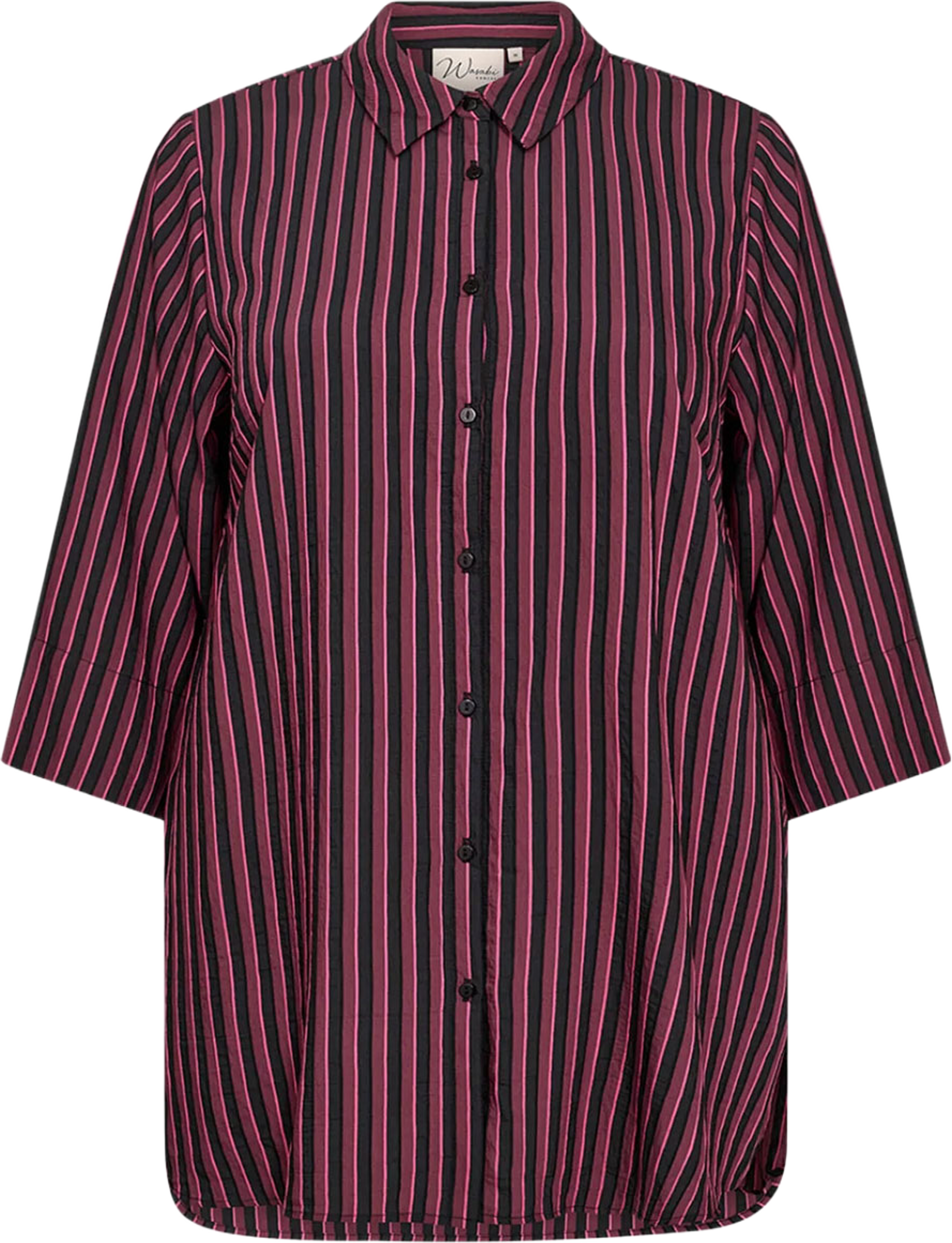 WA-Nichole 2 Shirt, från Wasabi Concept, i färgen Dark Red Com. Klicka för att öppna bilden i stort format