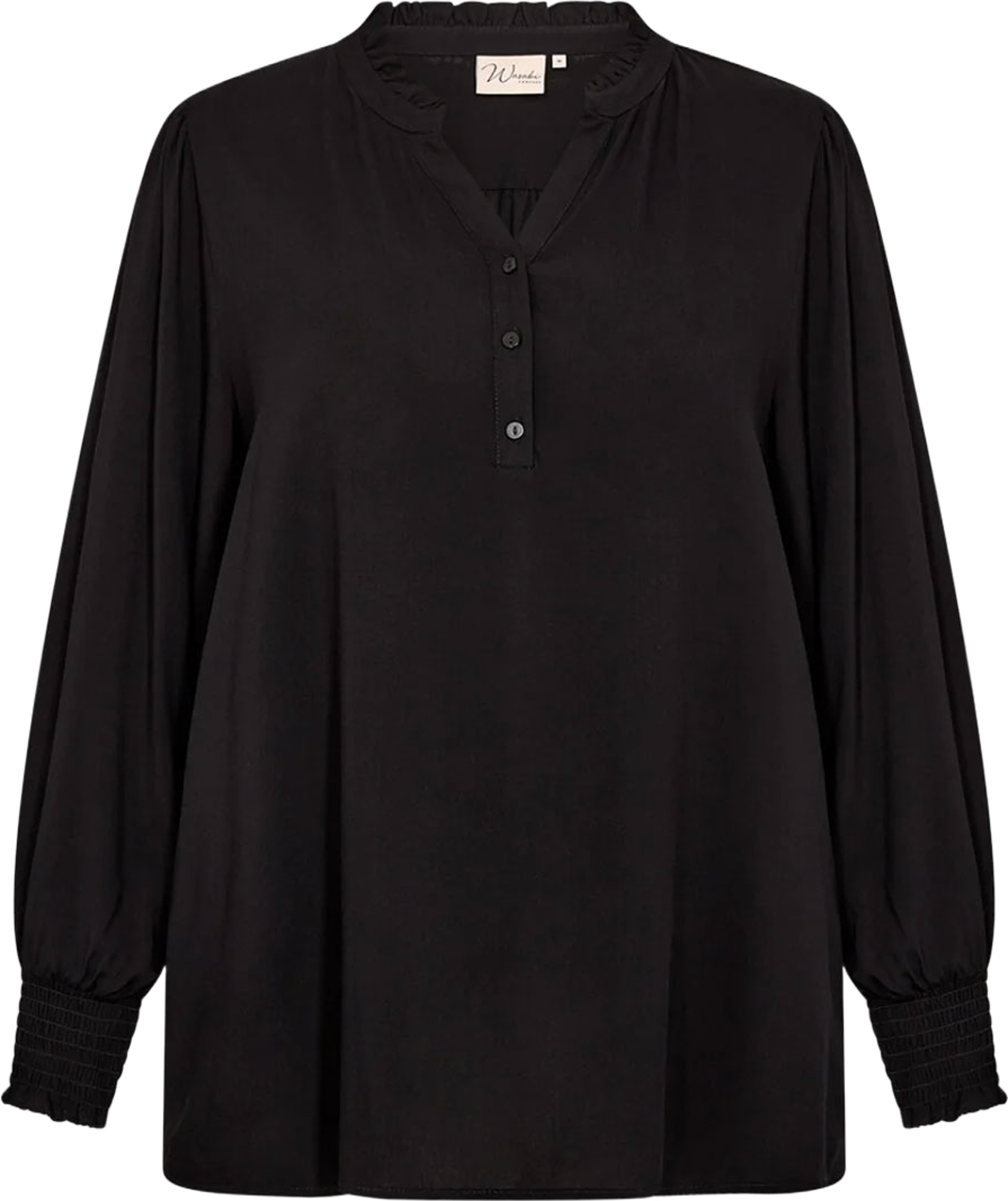 WA-Sia 35 Blouse, från Wasabi Concept, i färgen Black. Klicka för att öppna bilden i stort format
