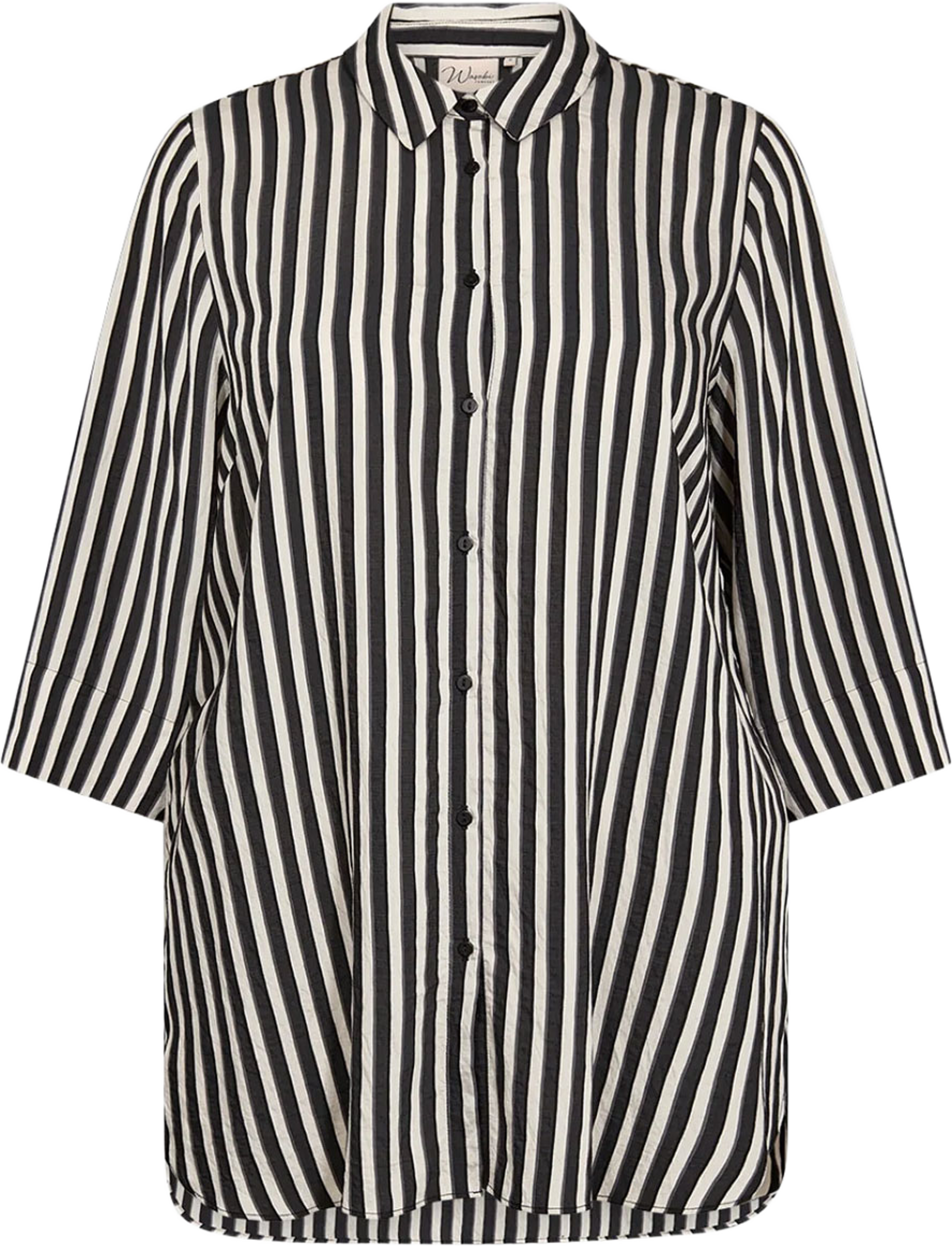 WA-Nichole 2 Shirt, från Wasabi Concept, i färgen Black Combi. Klicka för att öppna bilden i stort format