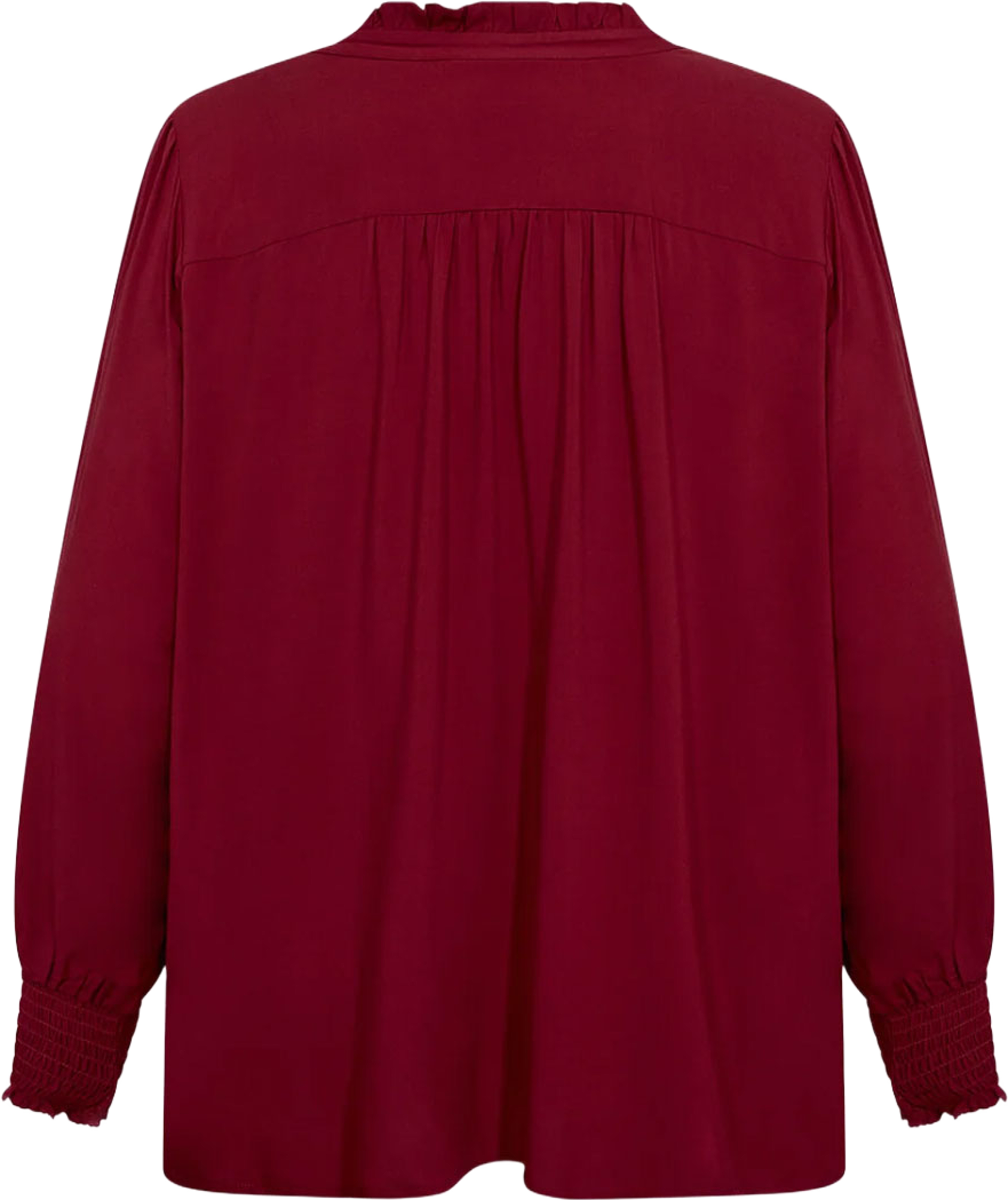 WA-Sia 35 Blouse, från Wasabi Concept, i färgen Dark Red. Klicka för att öppna bilden i stort format
